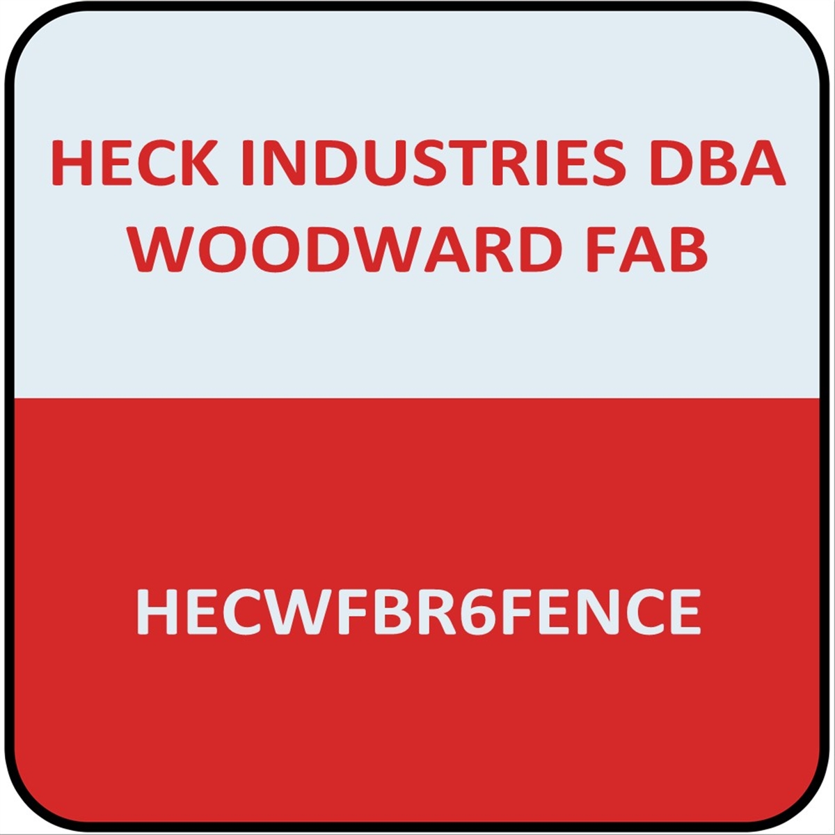 Woodward Fab - HECWFBR6FENCE