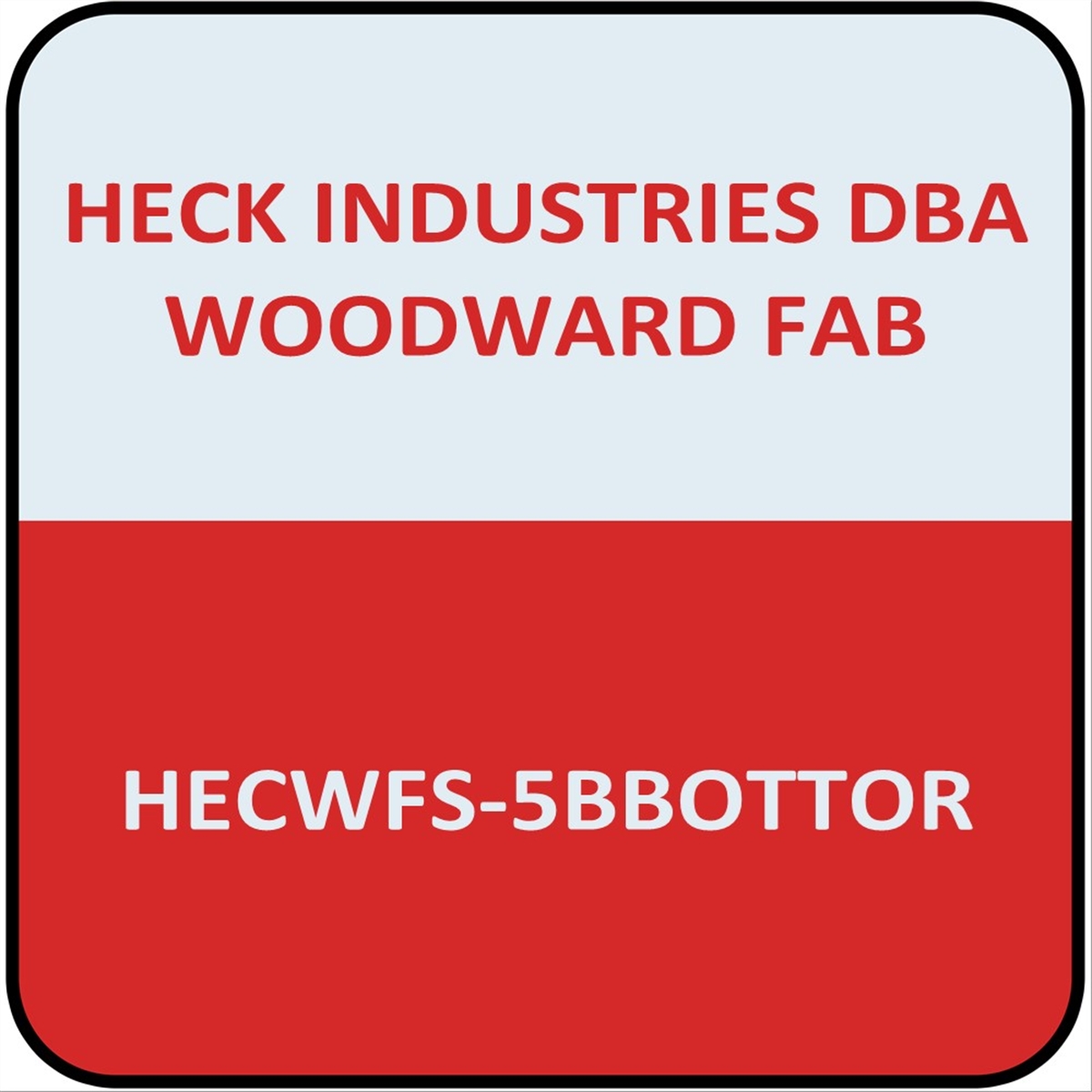Woodward Fab BOTTOM BLADE