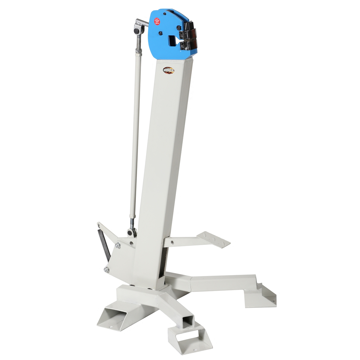 Woodward Fab Foot operated shrinker / stretcher machine