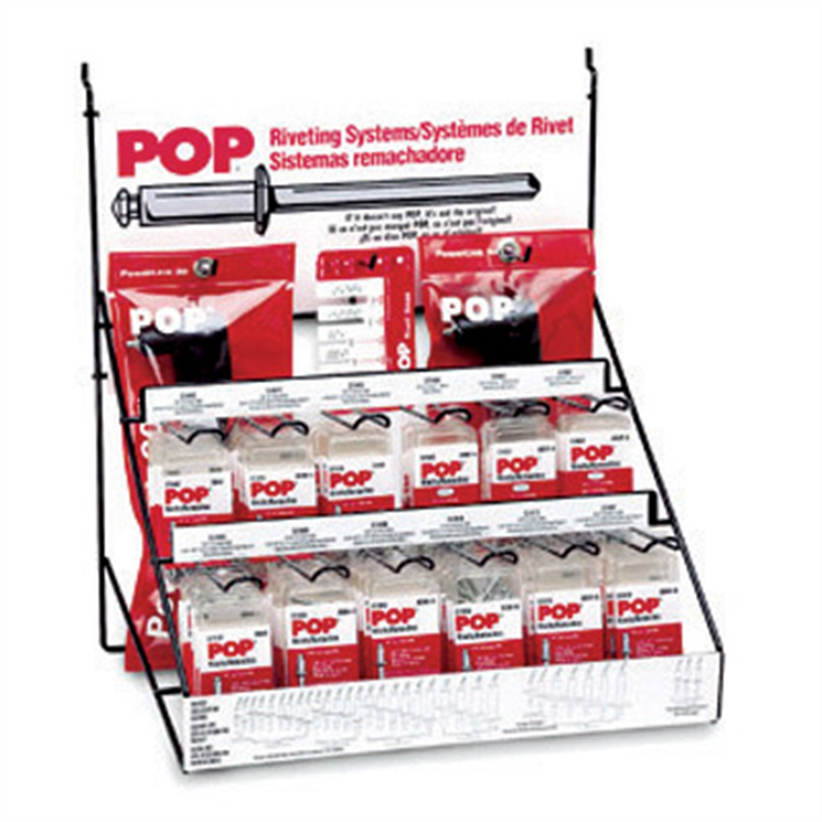 Helicoil 30PC Thrift Pack Rivet Display