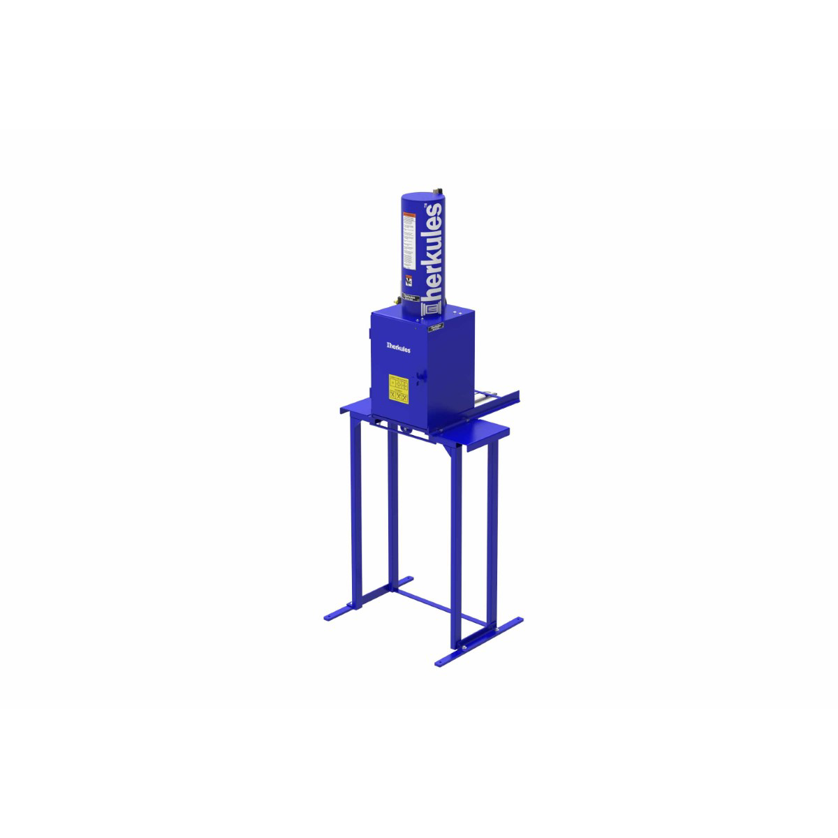 Herkules Equipment HCR1 - Paint Can Crusher with Stand and Automatic Ejector