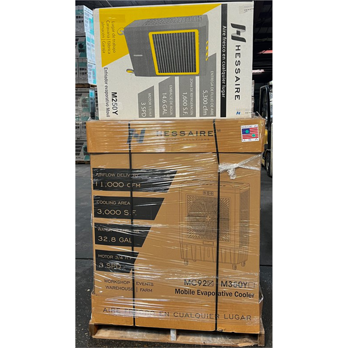 Hessaire HESMC92VMC61V-PALLET