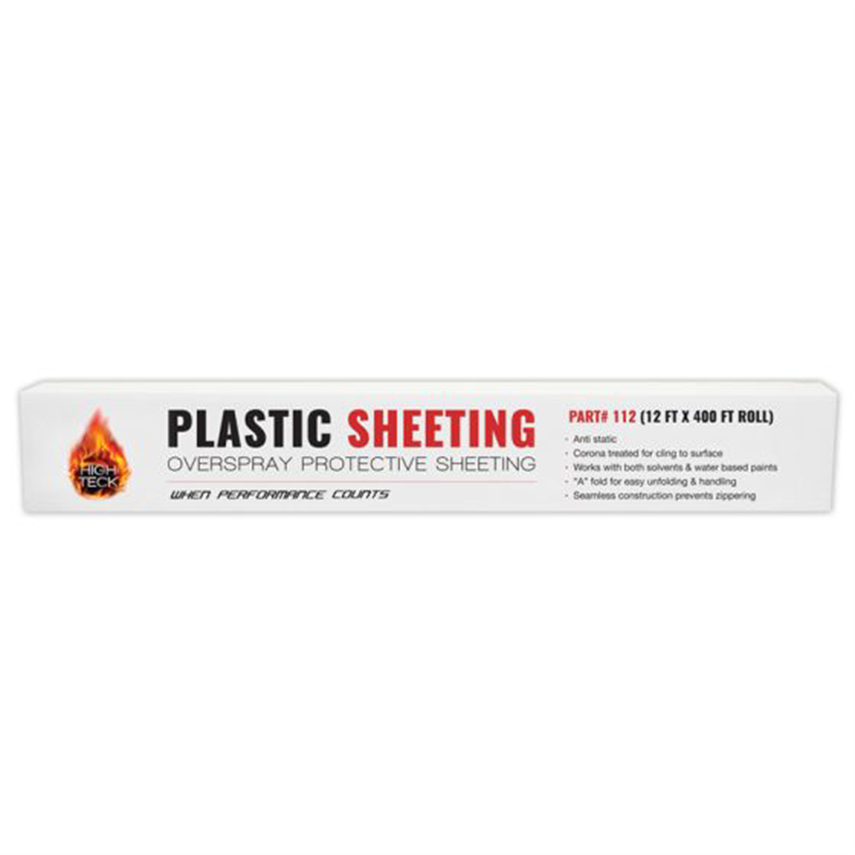 High Teck Products (.315MIL) 12' X 400' PLASTIC SHEETING