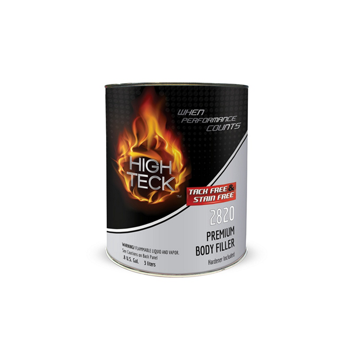 High Teck Products 2820-1 Premium Body Filler, 1 Gal, Gold, Paste, 1.5 Lb/gal Voc
