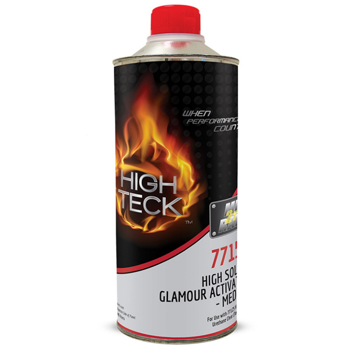 High Teck Products 77150-4 Medium Activator, 1 Qt, Liquid, Use With: 77125 High Solids Glamour Clear