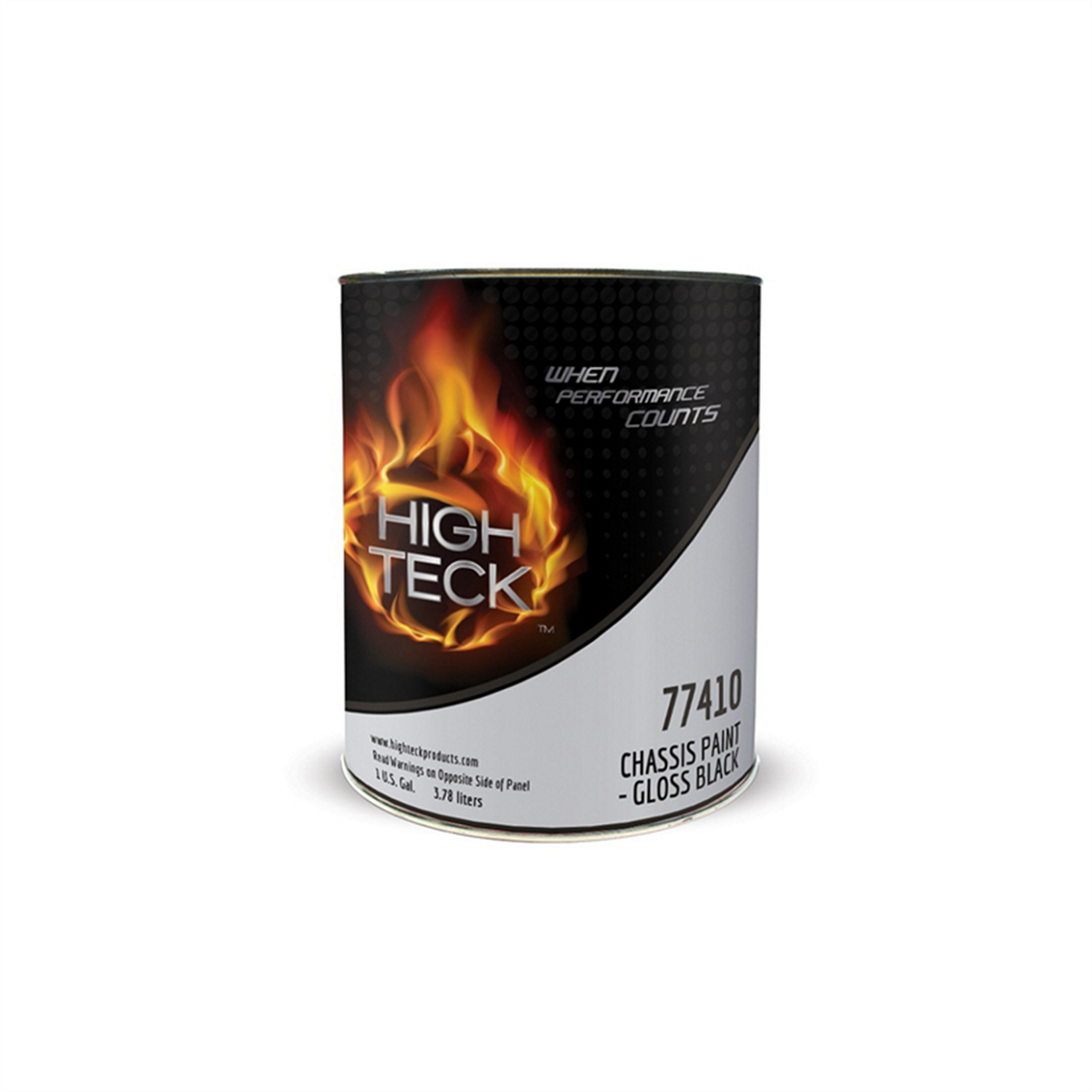 High Teck Products 77410-1 Chassis Paint, 1 gal, Gloss, Black, Liquid