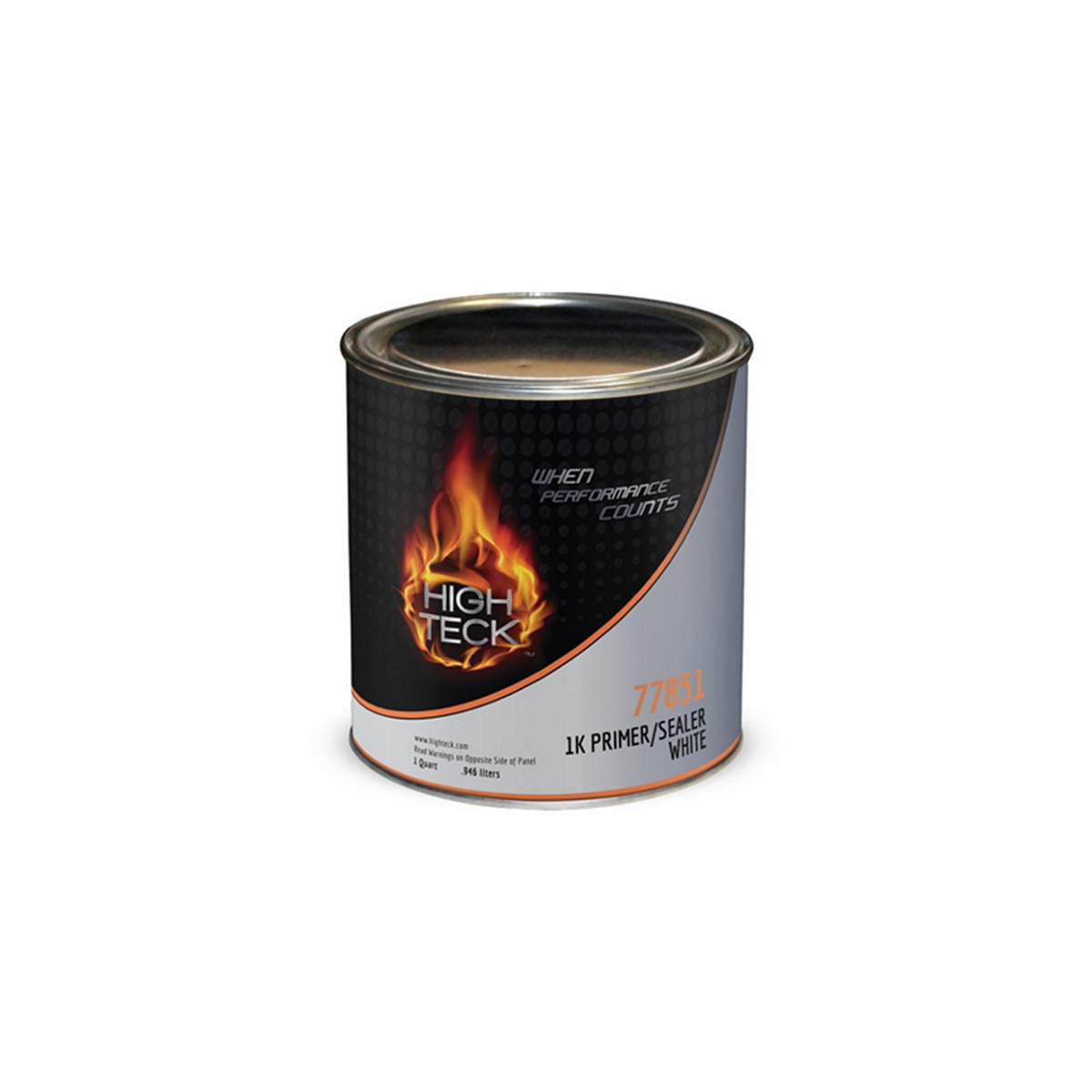 High Teck Products 77851-4 50 State Compliant 1k Primer/sealer, 1 Qt, White, 4.60 Lb/gal Voc