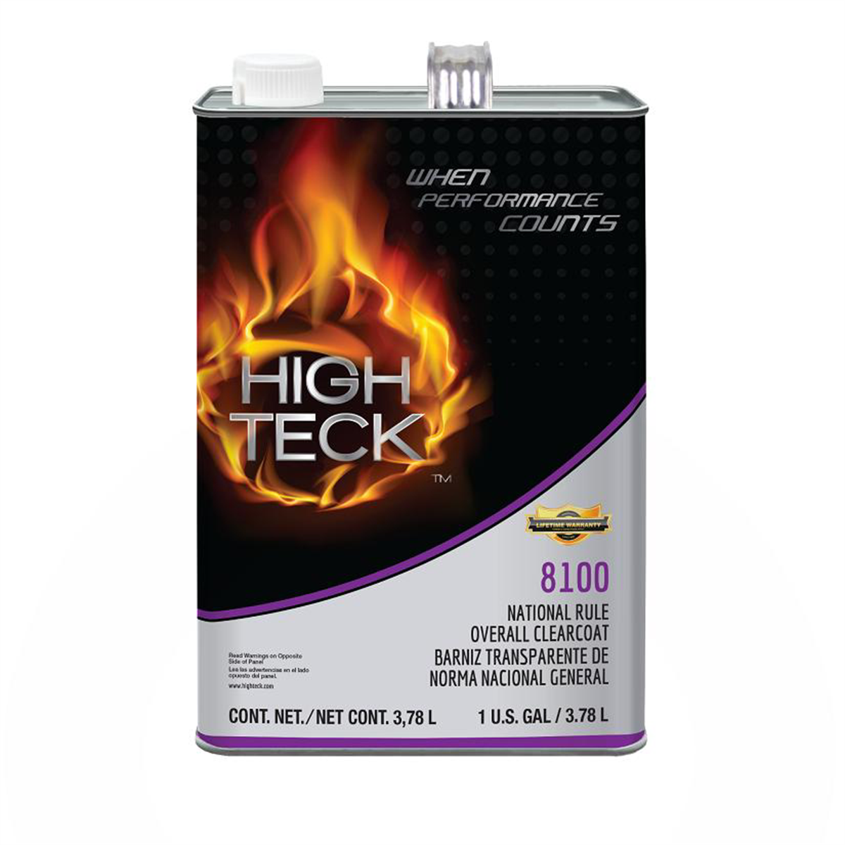 High Teck Products 8100-1 4:1 NR Universal Clearcoat