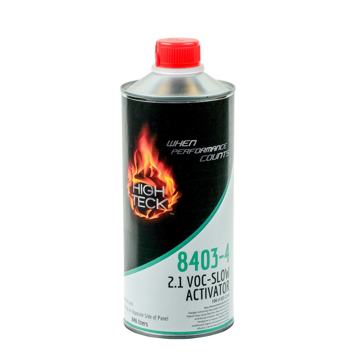 High Teck Products 8403-4 Slow Activator For 8400 Eco Clear, Quart