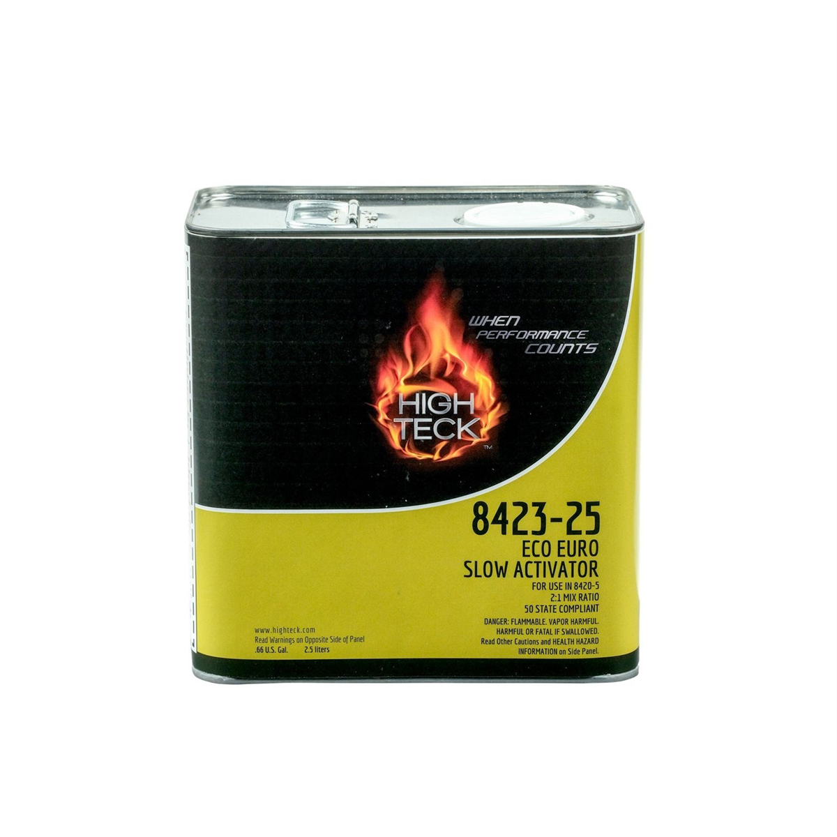 High Teck Products 8423-25 ACTIVATOR SLOW FOR HIT.8420-5 - 2.5L - 50 STATE COMPLIANT