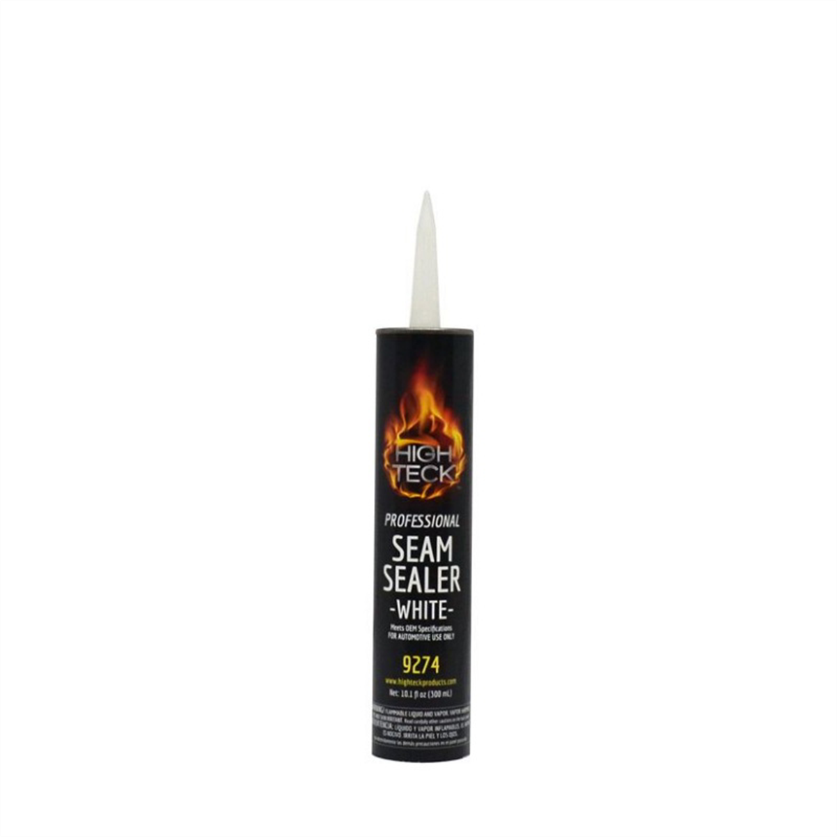 High Teck Products 9274 Professional Seam Sealer, 10.1 fl oz, Cartridge, White, Liquid, 3.34 lb/gal VOC