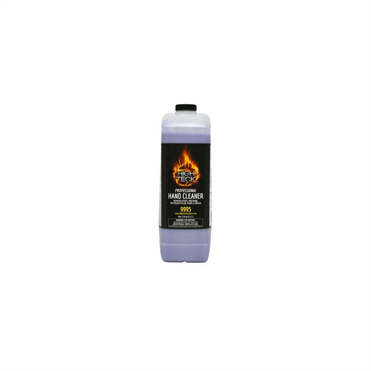 High Teck Products 9995 Waterless Hand Cleaner, 2.5 L, Violet, Liquid, Cherry