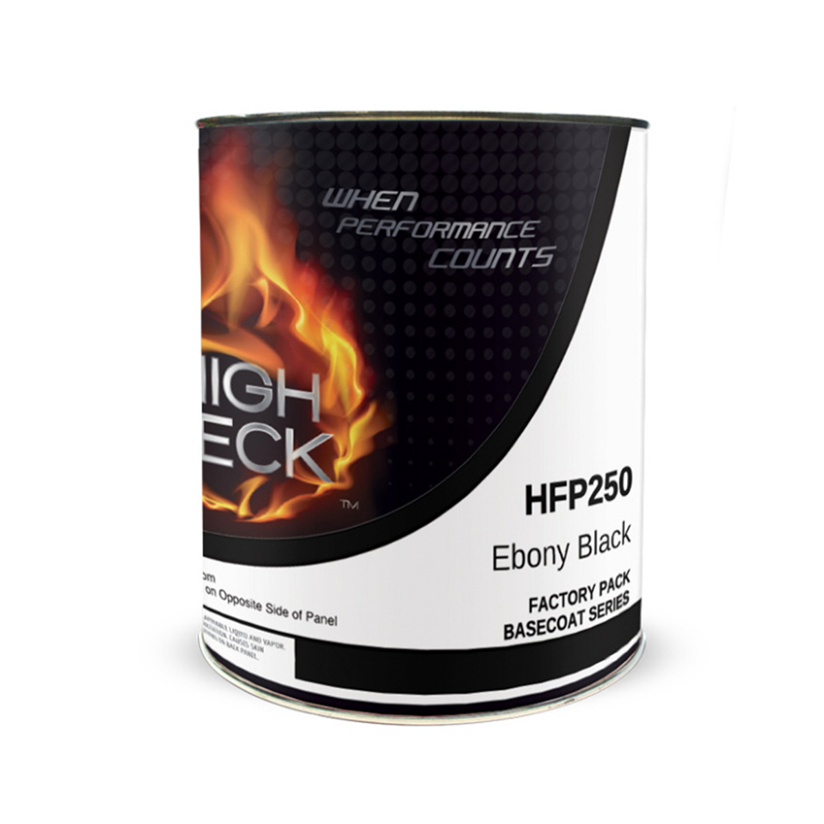 High Teck Products HFP250-1 Series HFP National Rule Urethane Basecoat, 1 gal, Black, 6.8 lb/gal VOC