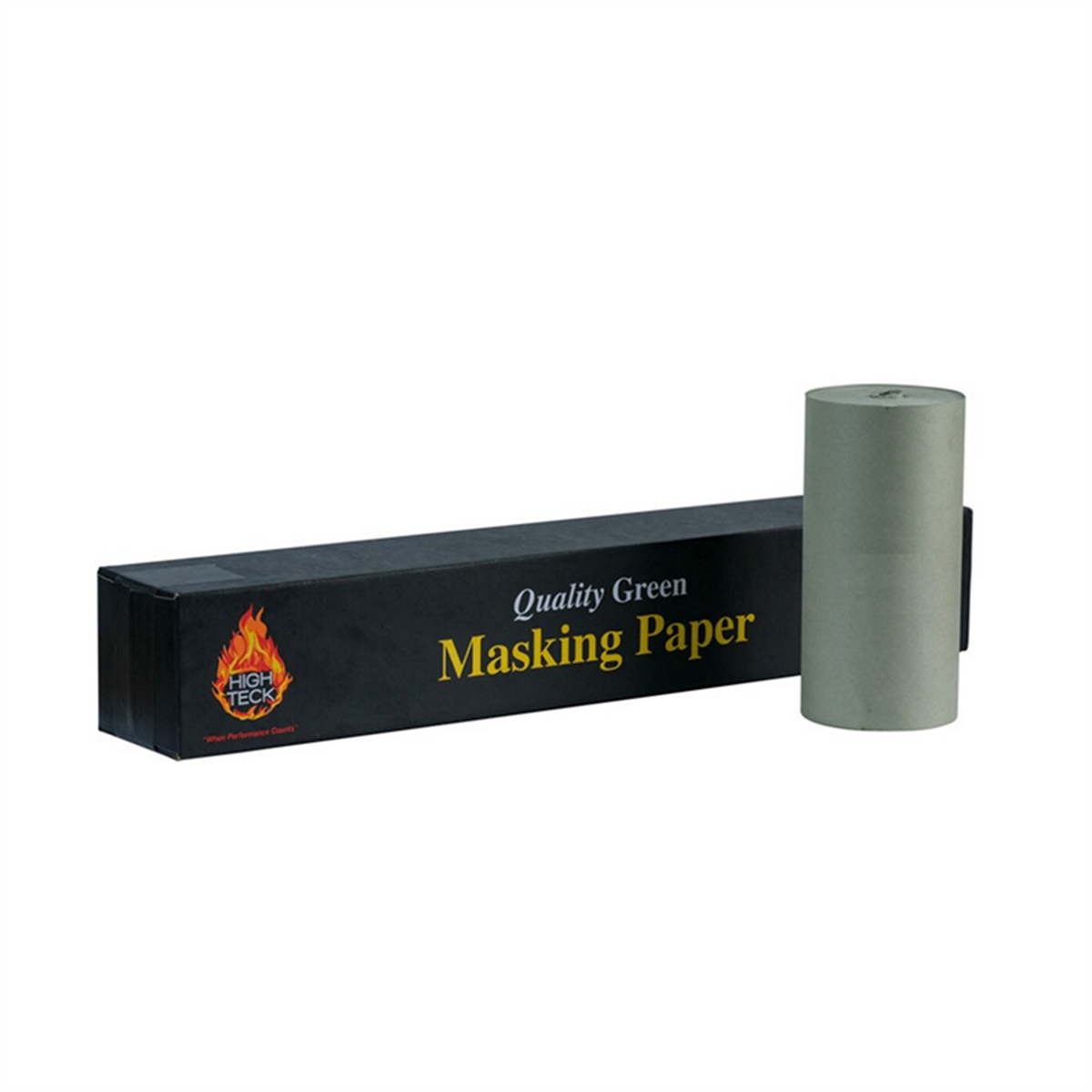 High Teck Products MP3100G-12 Masking Paper, 12 in W x 1000 ft L, Green, 28 lb Basis