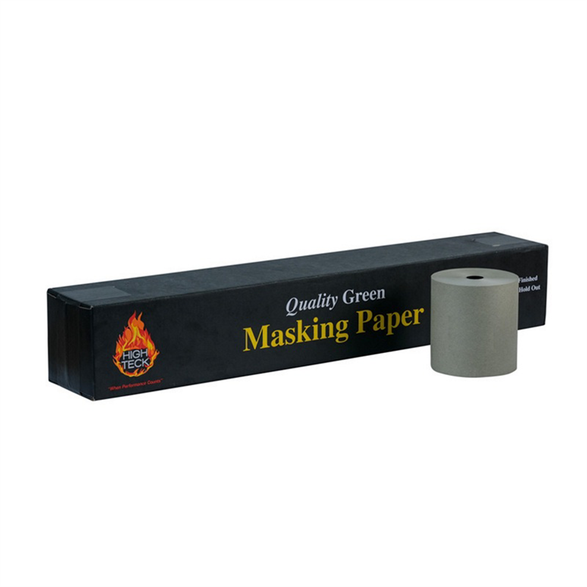 High Teck Products MP3100G-6 Masking Paper, 6 in W x 1000 ft L, Green, 28 lb Basis
