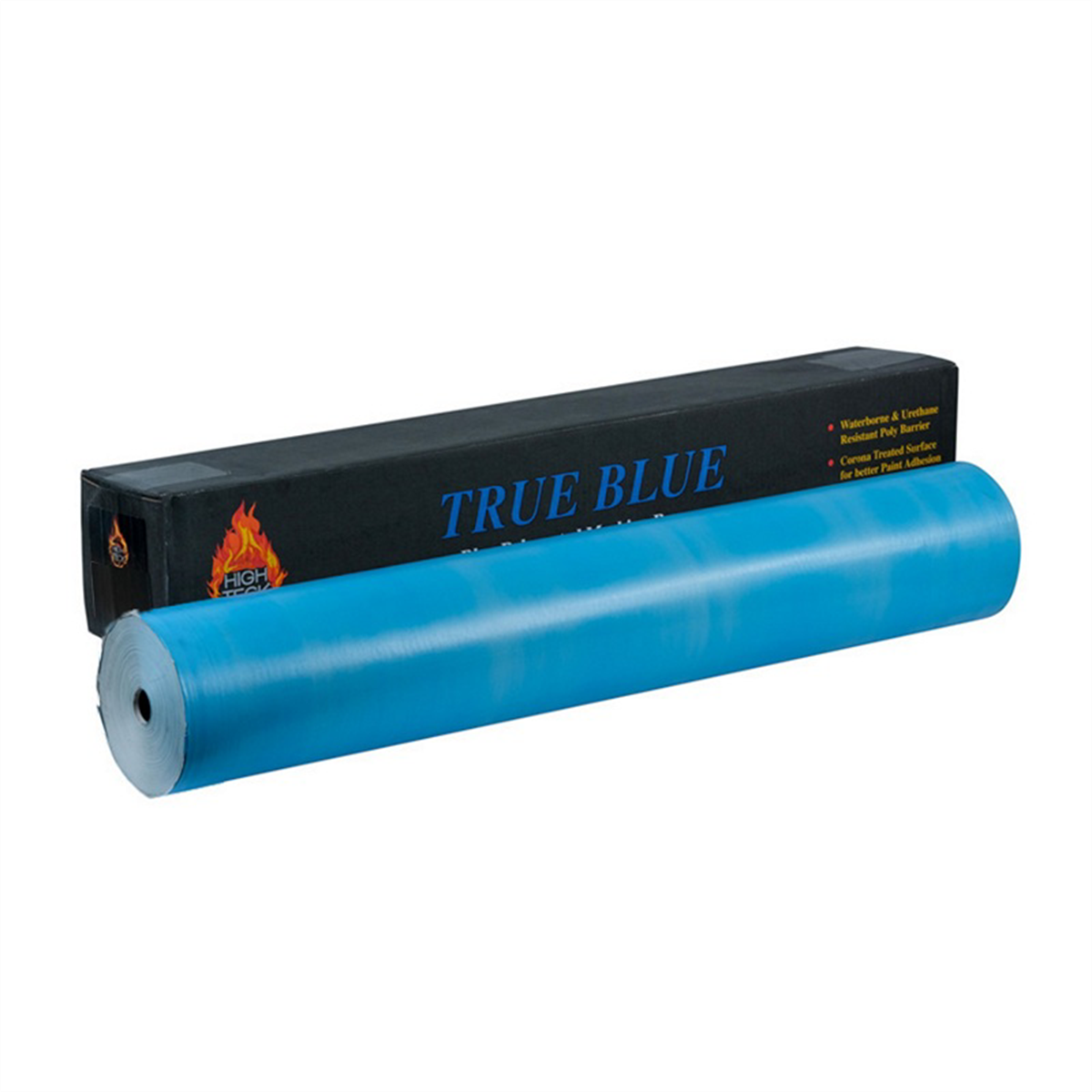 High Teck Products True Blue MP500B-36 Masking Paper, 36 in W x 700 ft L, Polycoated Paper, 35 lb Basis