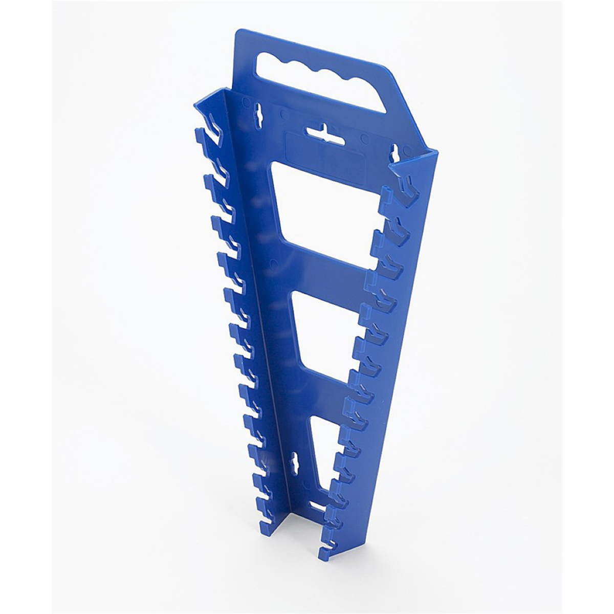 Hansen Global Univ Wrench Rack, Holds 13 Wrenches, Blue