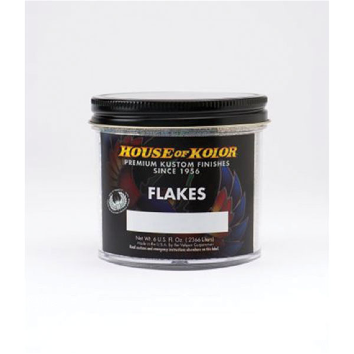 House Of Kolor F17-C01 F Series Dry Flake, 6 oz Can, Dark Gold, 1/128th Rectangle