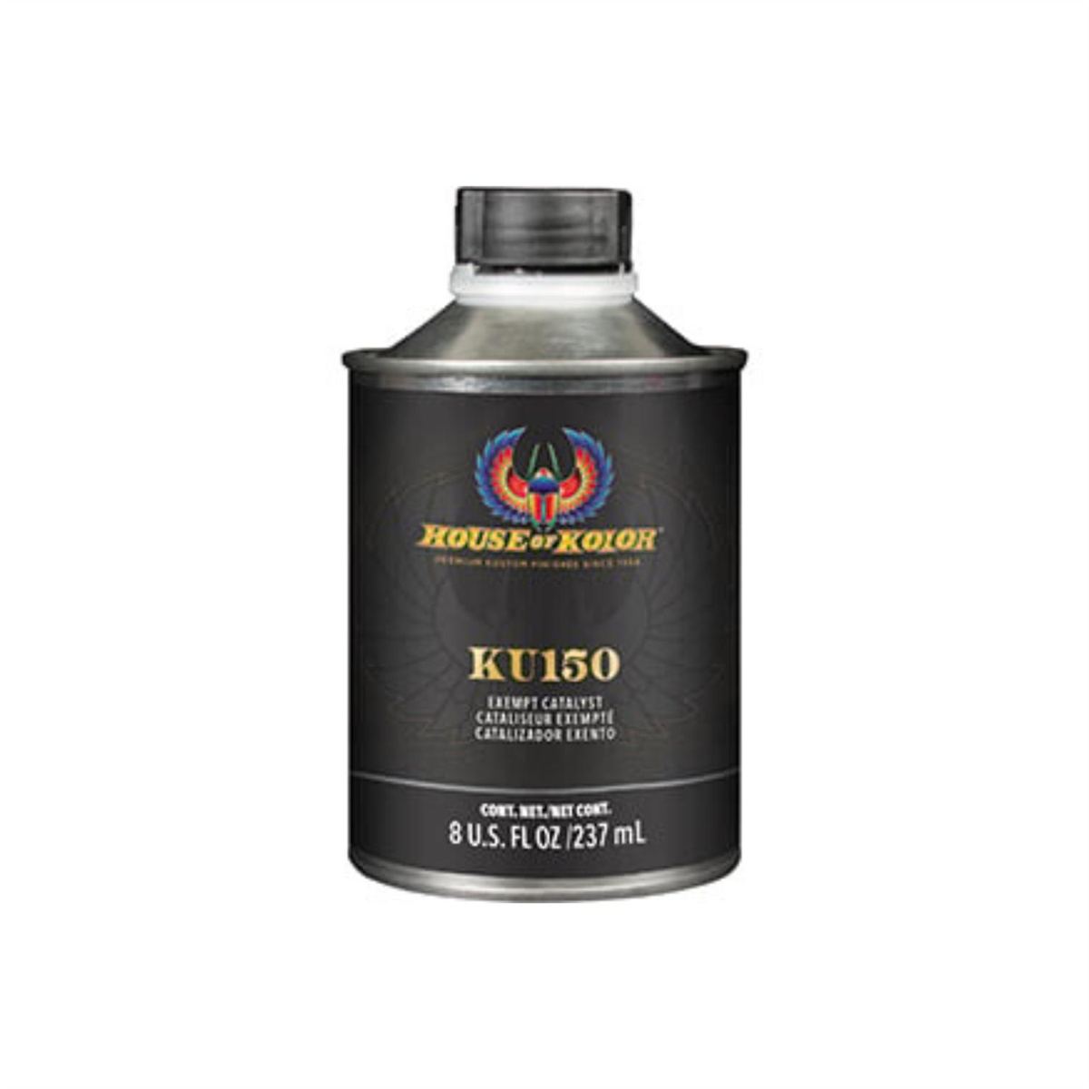 House Of Kolor Ku150-hp0 Exempt Catalyst, 1/2 Pt Can, Liquid, Use With: Urethane Enamel Kandys