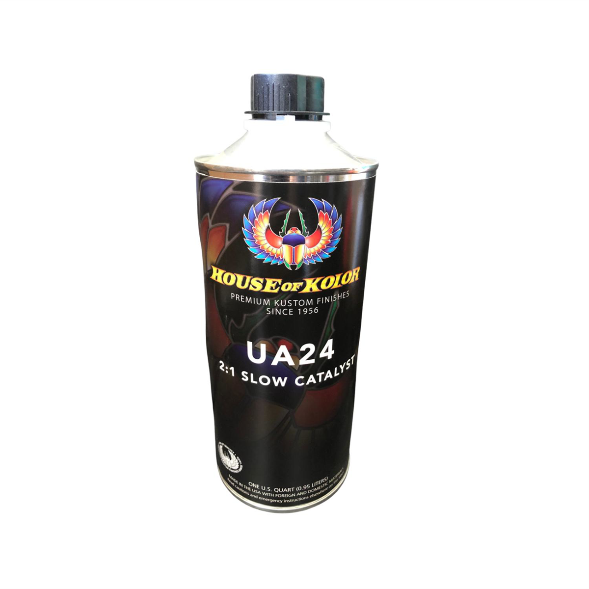 House Of Kolor UA24-Q01 Slow Activator, 1 qt Can, Liquid, Use With: UC21 Universal Urethane Klearcoat