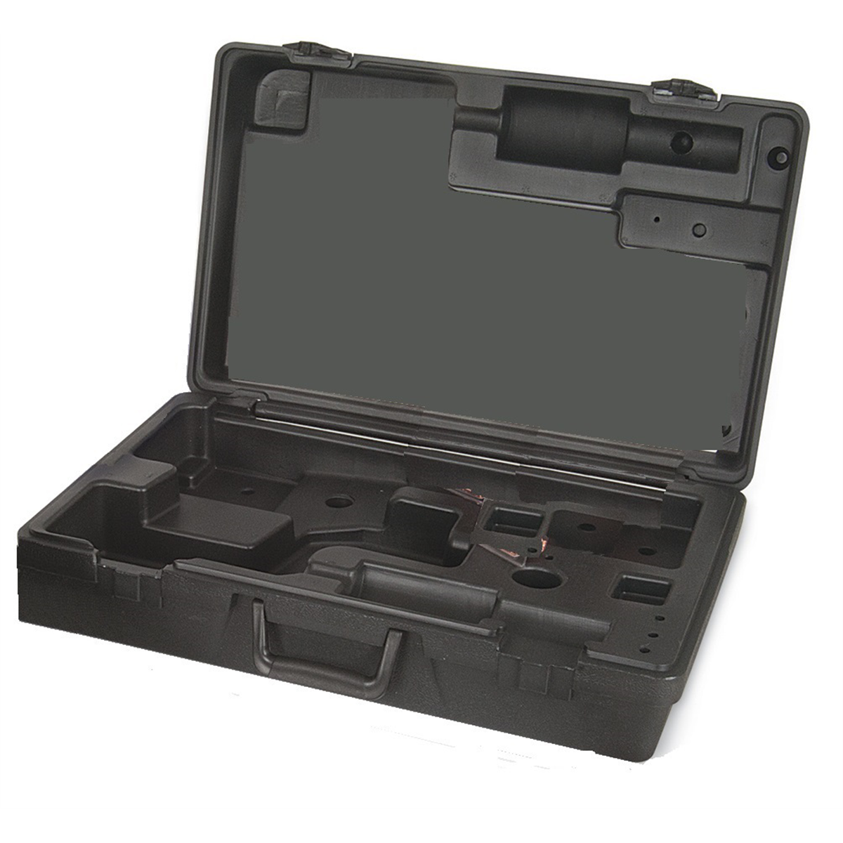 H&S AutoShot UNI-5529 Uni-Spotter Replacement Stud Gun Carrying Case in Black ABS Plastic