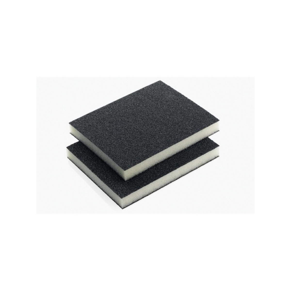 Indasa USA,Inc. 595121 Rhyno Double-Sided Sponge Pad, 5 in L x 4 in W x 1/2 in THK, Super Fine-Grade, Green