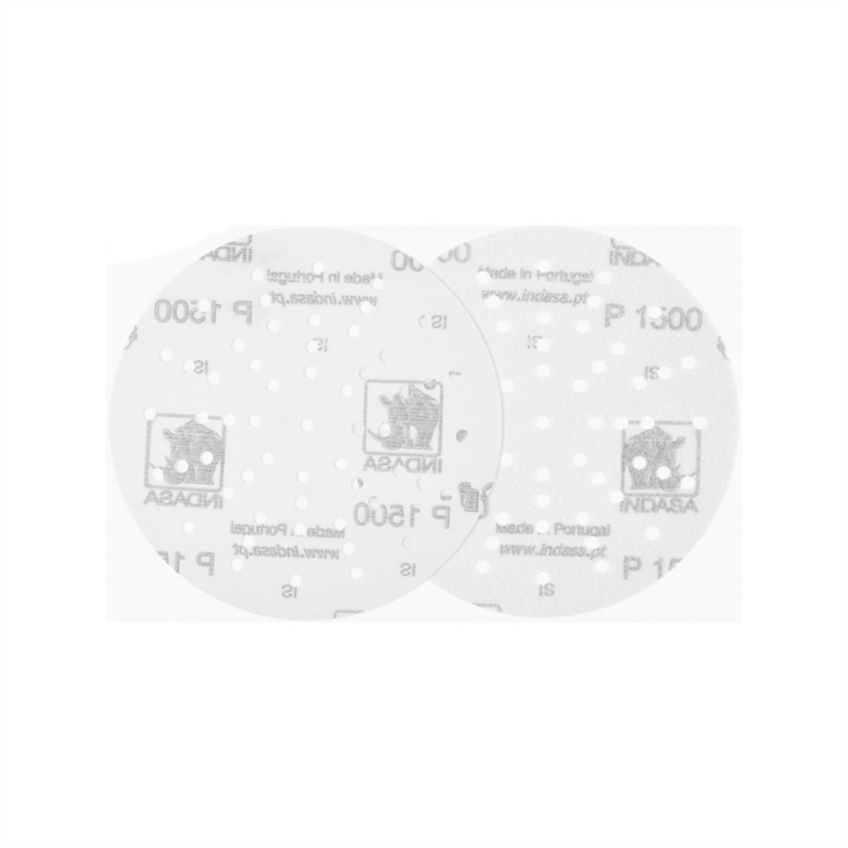 Indasa USA,Inc. 7600F-1500 Rhynogrip Film Line Abrasive Solid Disc, 6 in Dia, 1500 Grit