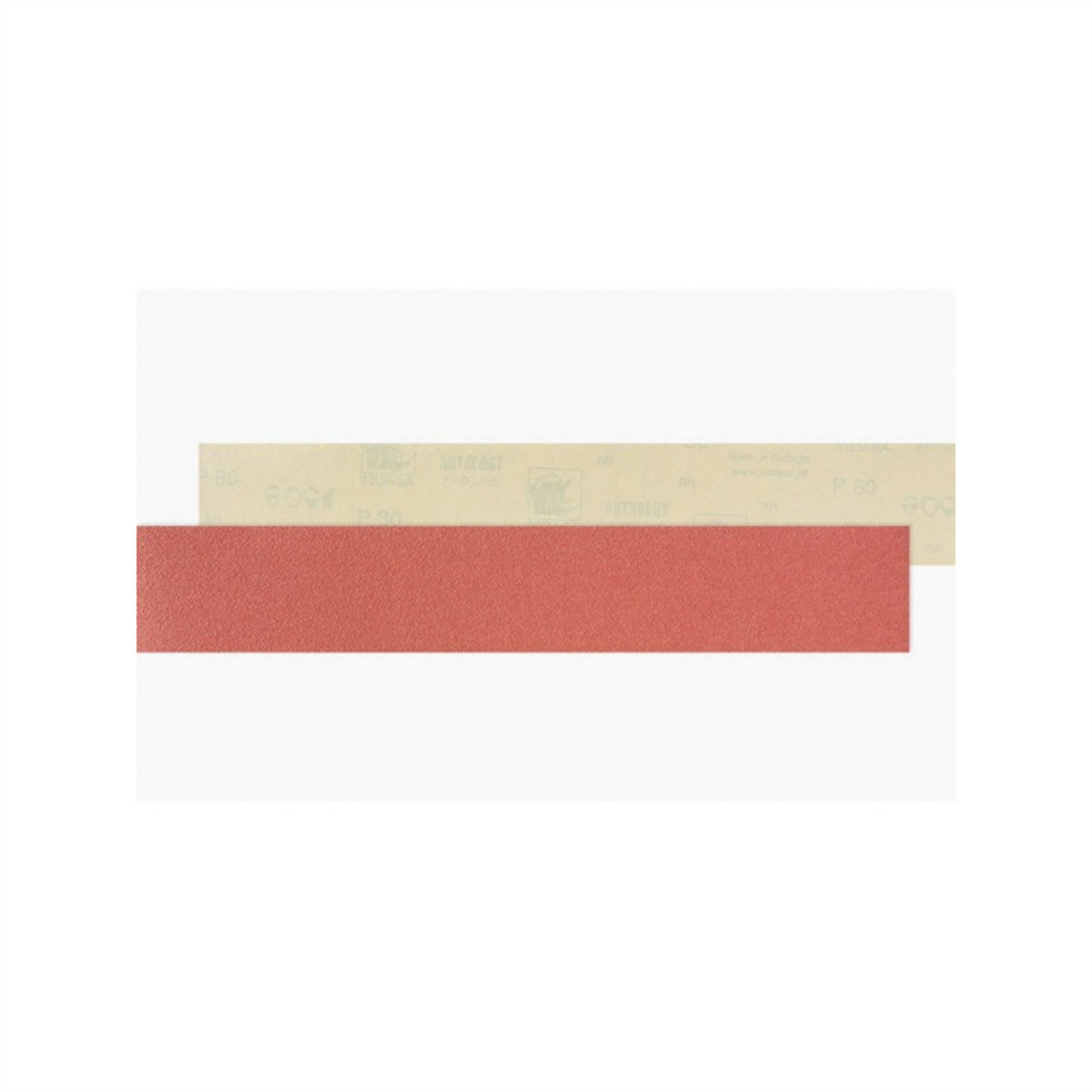 Indasa USA,Inc. Medallion 920-36 Rhynostick Red Line XL Long File Board Sheet Strip, 16-1/2 in L x 2-3/4 in W, 36 Grit