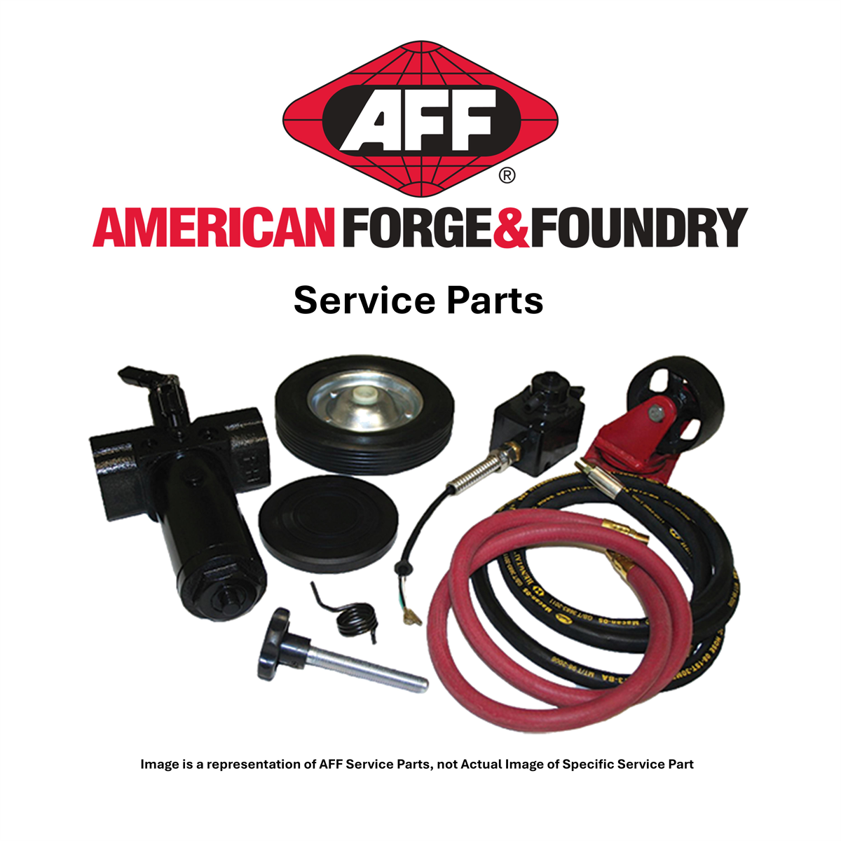 American Forge & Foundry Service Part - Hydraulic Power Unit - For AFF Model Number - 3904 - Table Lift Cart