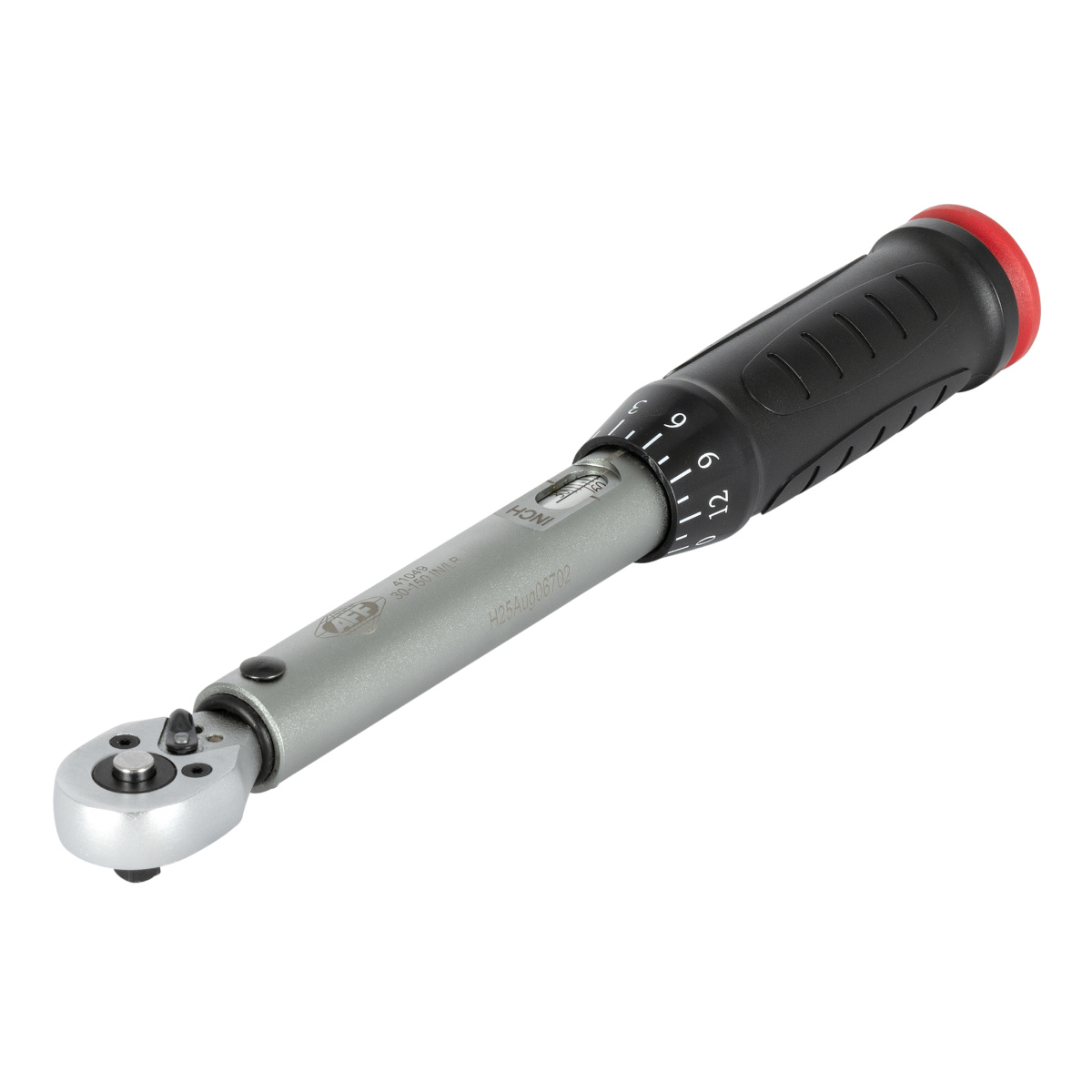 American Forge & Foundry Torque Wrench - 1/4 Inch Drive - Adjustable - 30-150 in/Lbs