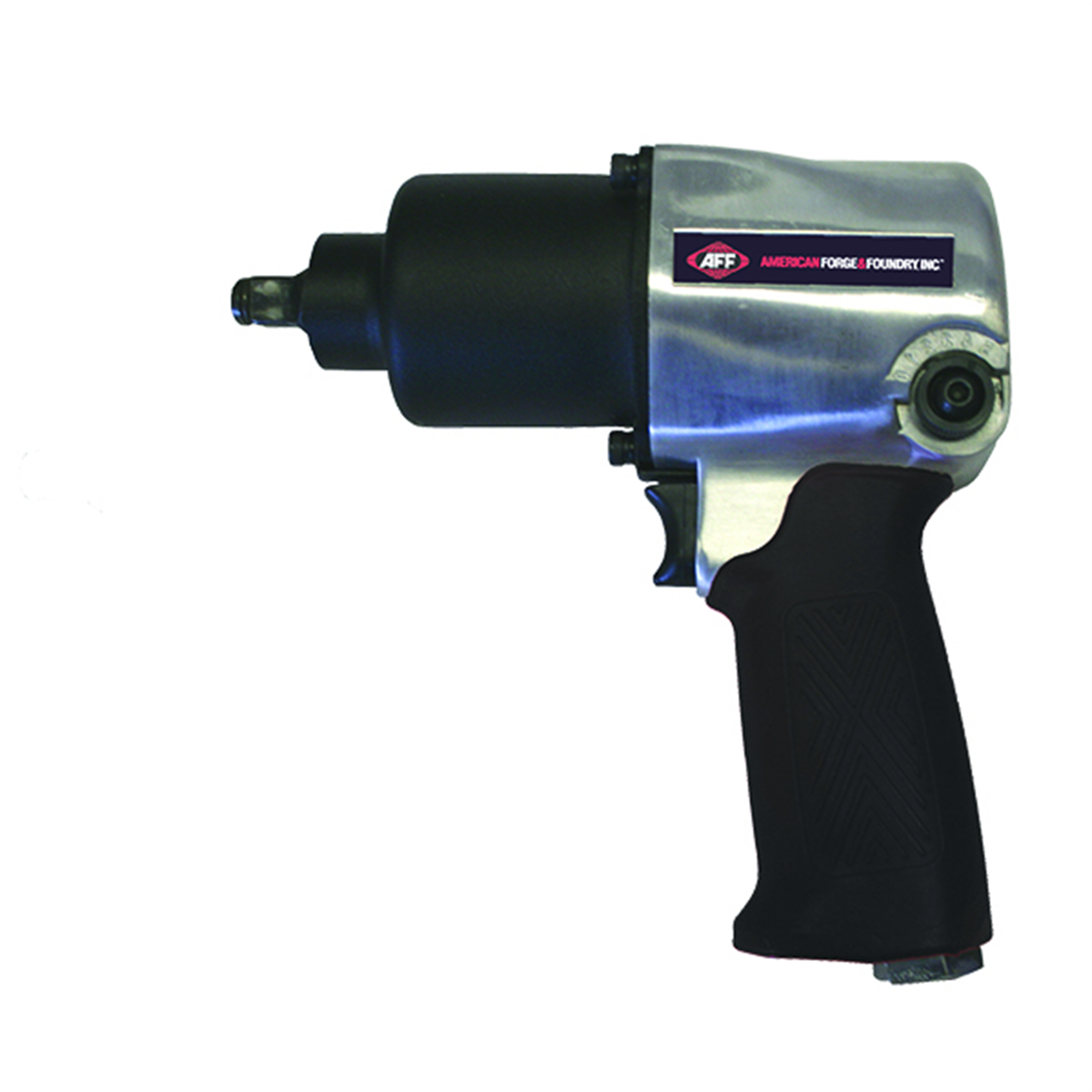 American Forge & Foundry Air Impact Wrench - 1/2" Drive - 1/4" NPT Air Inlet - 550 ft/lbs Maximum Torque