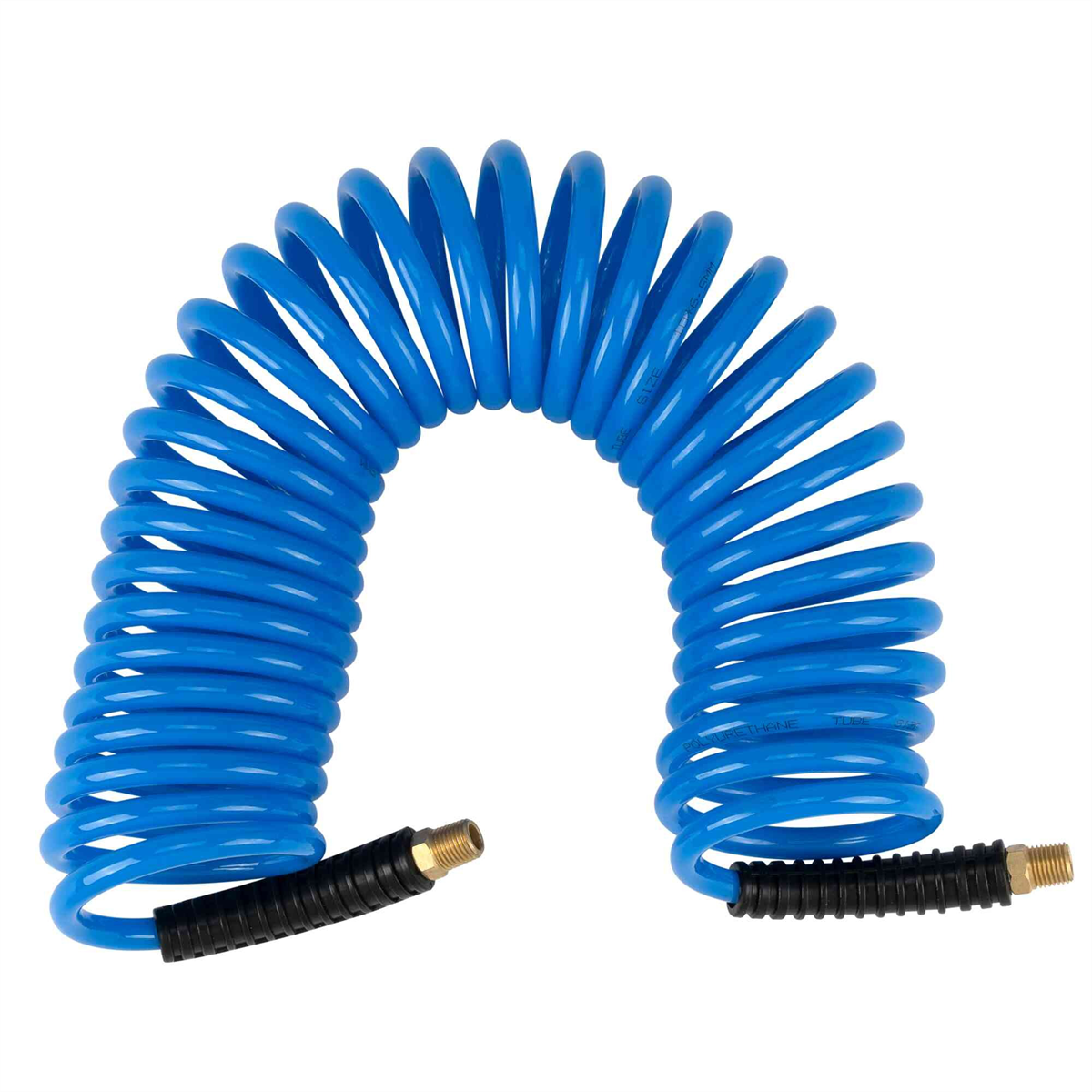 American Forge & Foundry Recoil Air Hose - 1/4" x 25' - 1/4" Brass Fittings