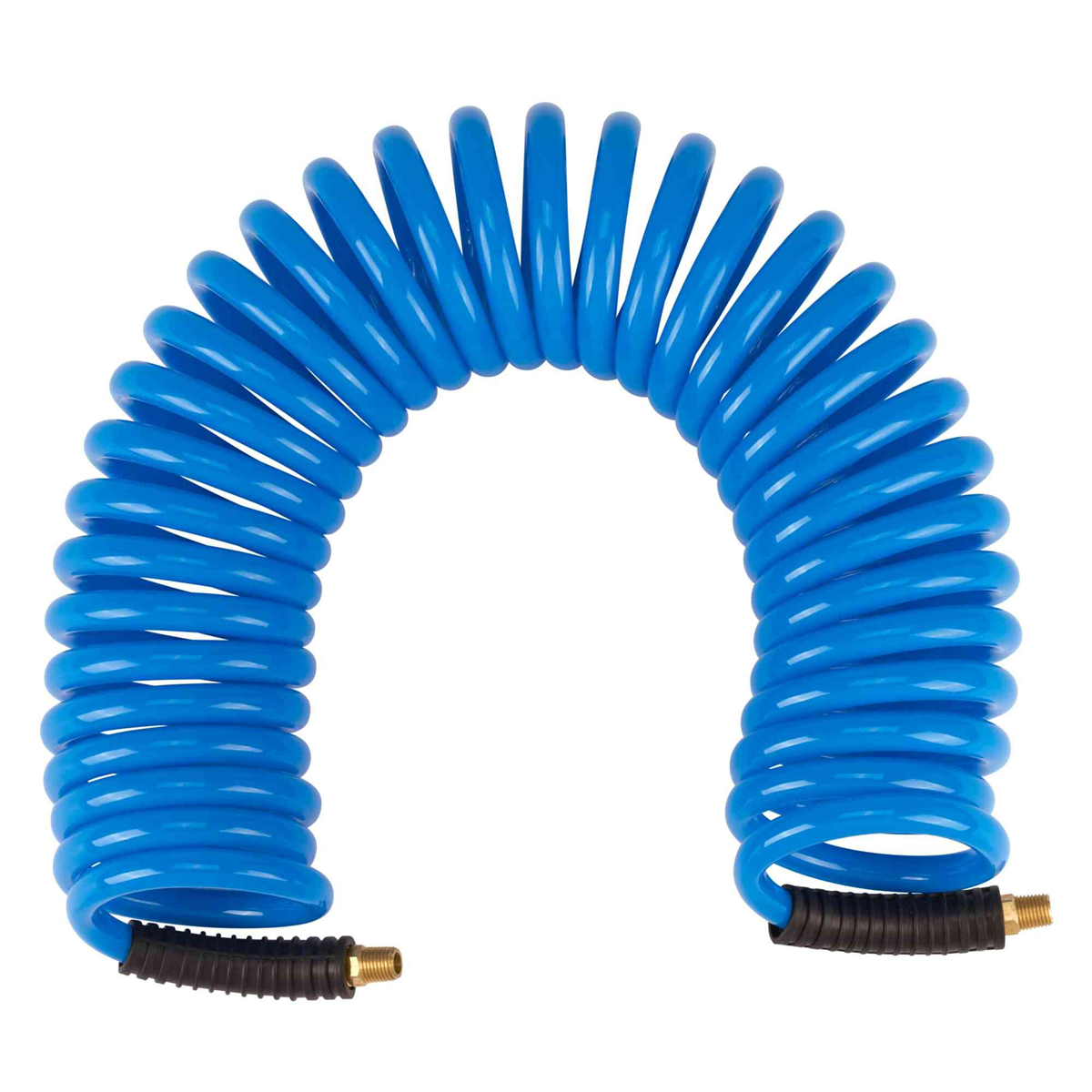 American Forge & Foundry Recoil Air Hose - 3/8" x 25' - 1/4" Brass Fittings