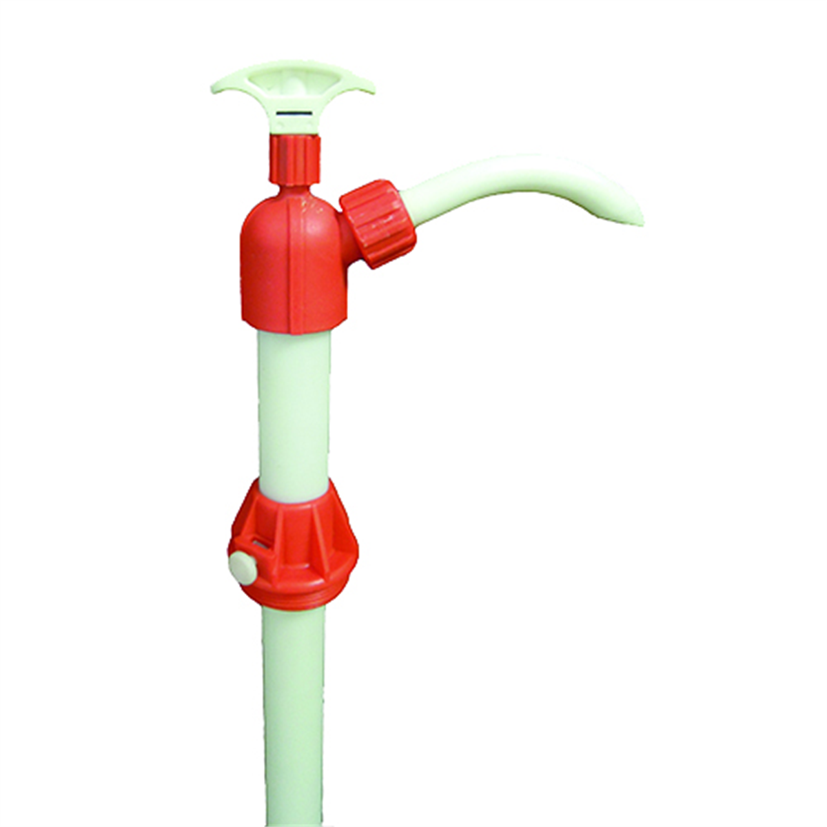 American Forge & Foundry Barrel Fluid Pump - Chemical - Nylon Body - Self Priming Vertical Lift - 15-55 Gallon Drums - for use with lacquer thinners, acetone, antifreeze, brake kleen detergents, glycerin, water, etc.
