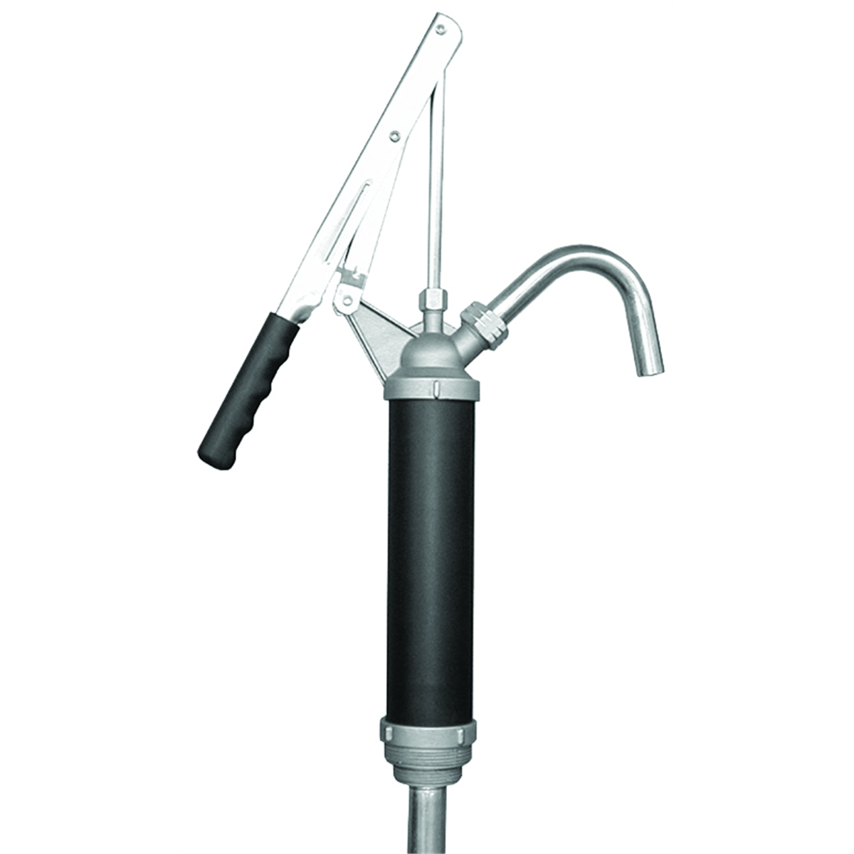 American Forge & Foundry Barrel Fluid Pump - Lever Action Gas/Diesel - 15-55 Gallon Drums