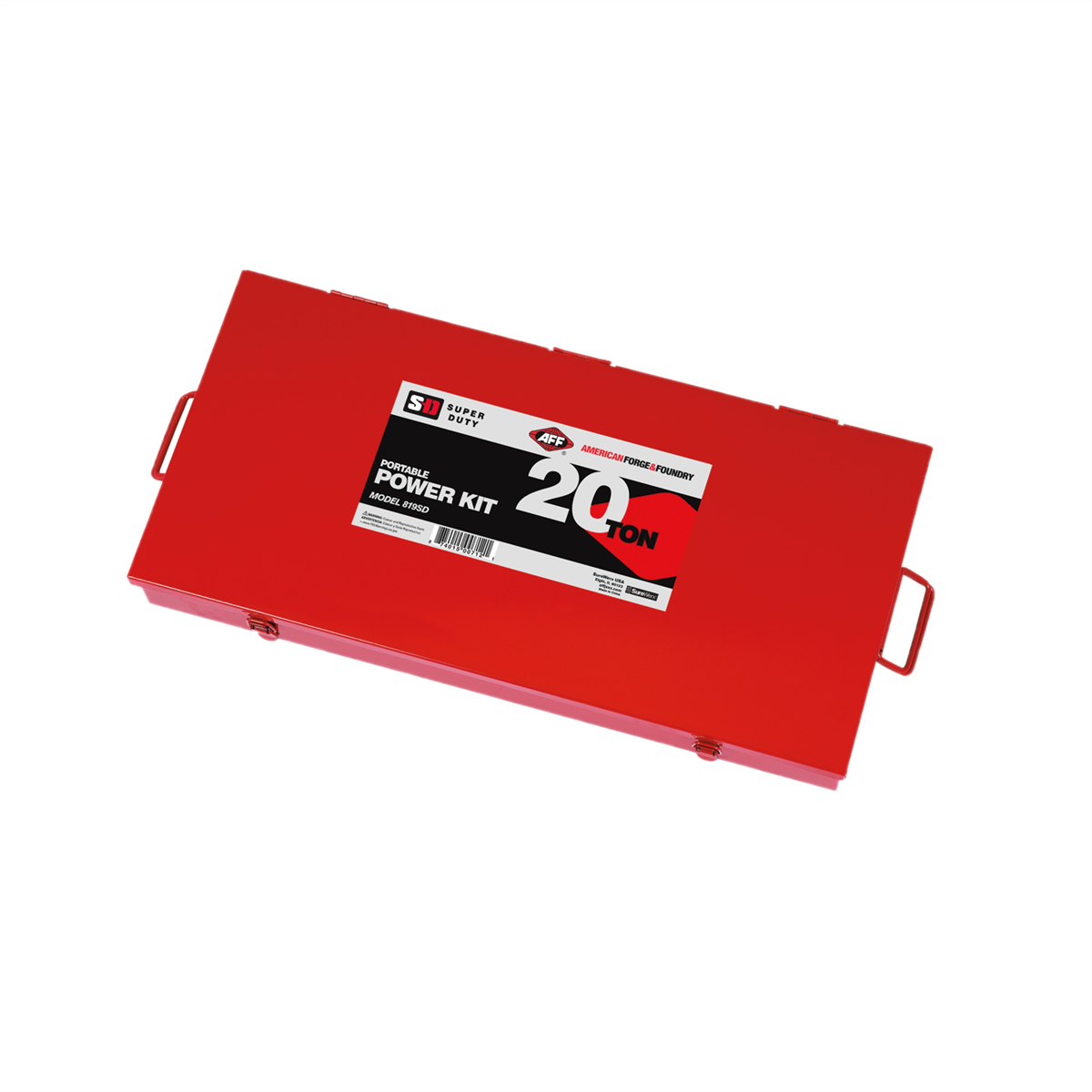 American Forge & Foundry Service Part - Steel Storage Box for 20 Ton Body Repair Kit - 2 - For AFF Model Number - 819SD - Body Repair Kit