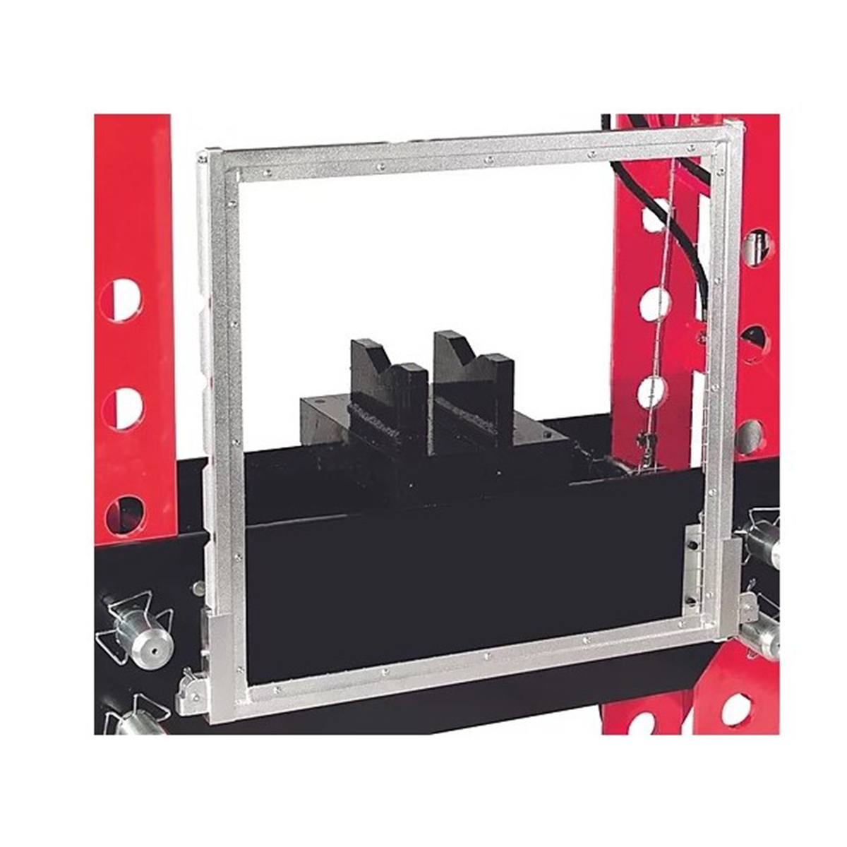 American Forge & Foundry Service Part - Polycarbonate Press Guard for 854ASD 50 Ton Shop Press - For AFF Model Number - 854ASD - Shop Press