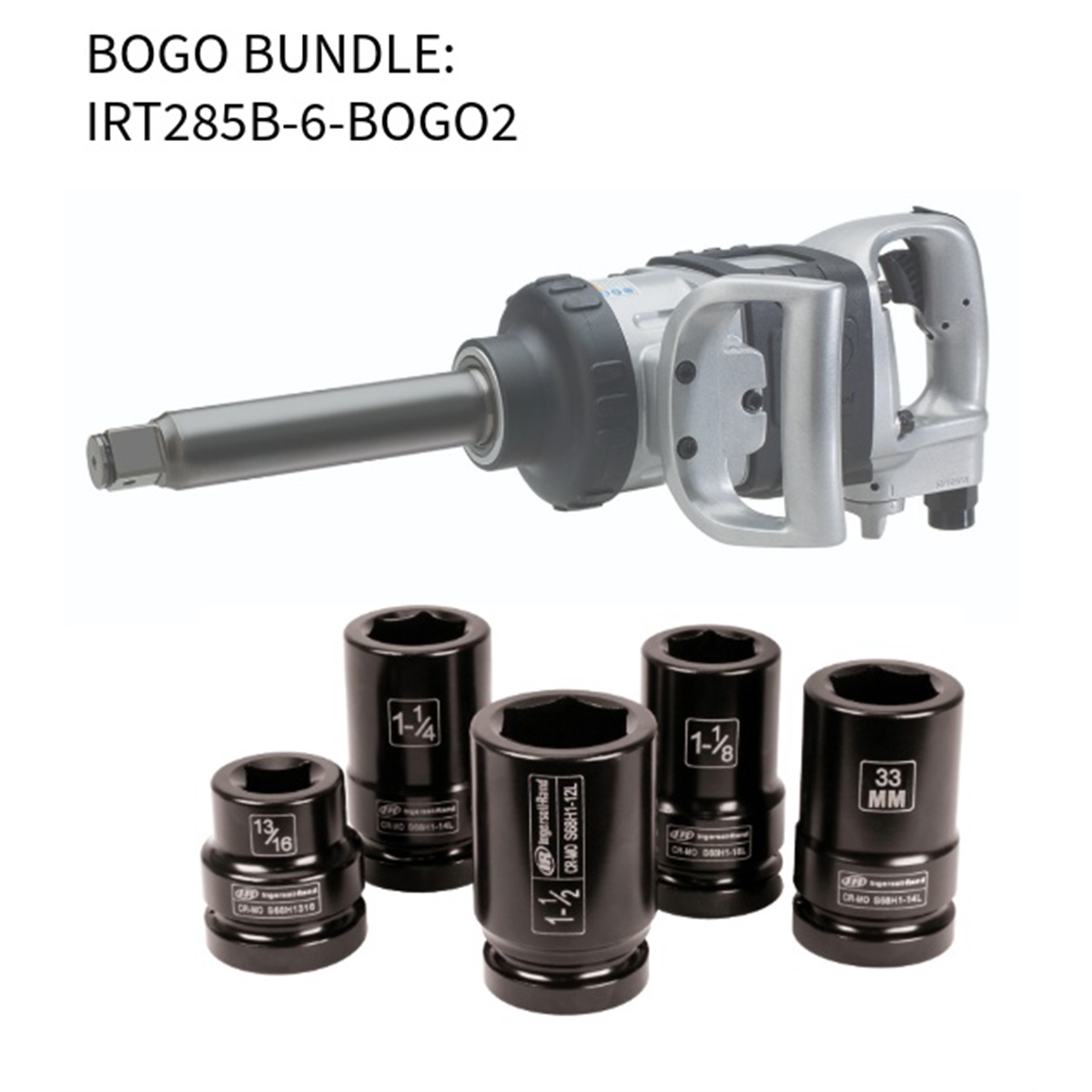INGERSOLL RAND INGERSOLL RAND IRT285B-6-BOGO2 BUNDLE DEAL
