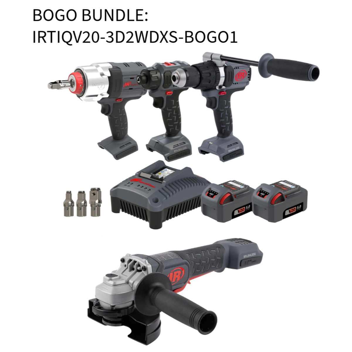 INGERSOLL RAND INGERSOLL RAND IRTIQV20-3D2WDXS-BOGO1 BUNDLE DEAL