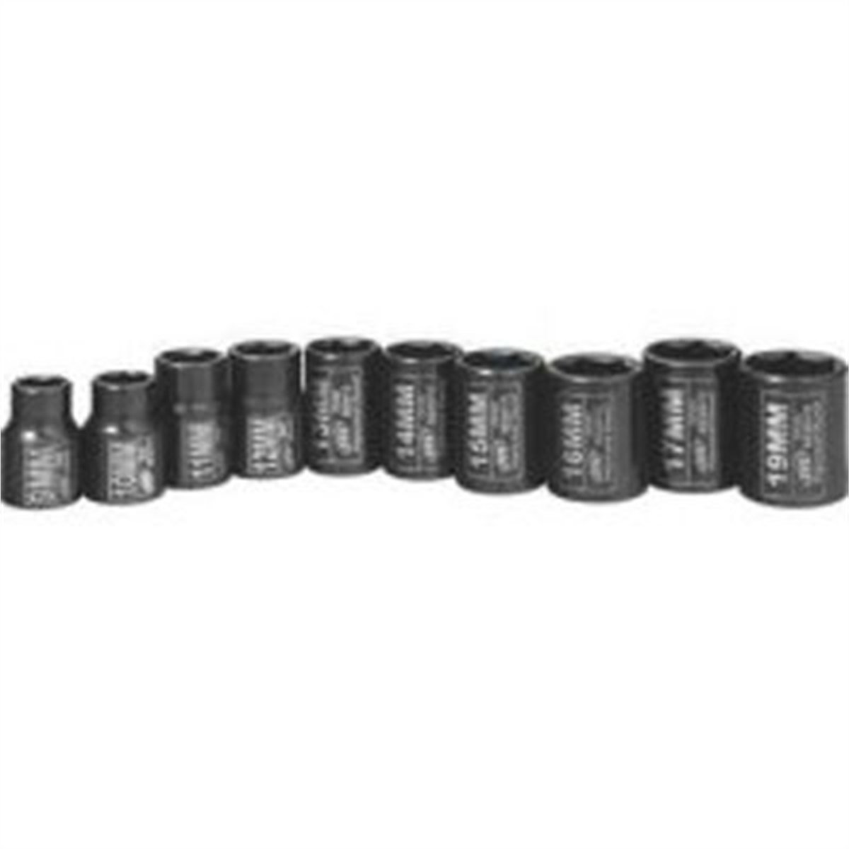Ingersoll Rand 3/8" DR 10PC METRIC SOCKET SET