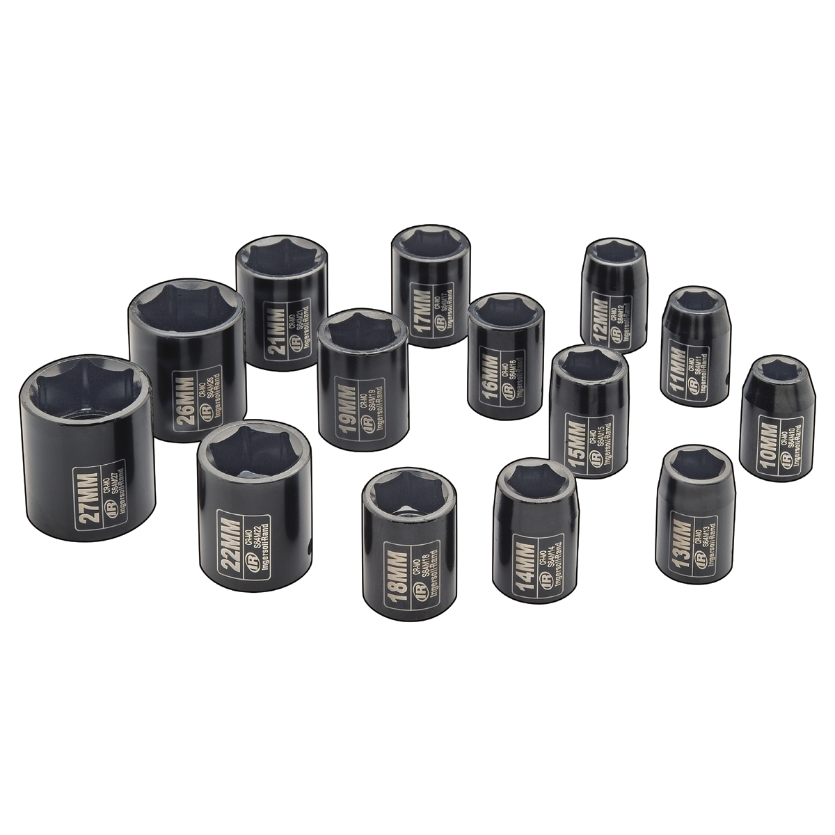 Ingersoll Rand 1/2" 14PC METRIC IMPACT SOCKET SET