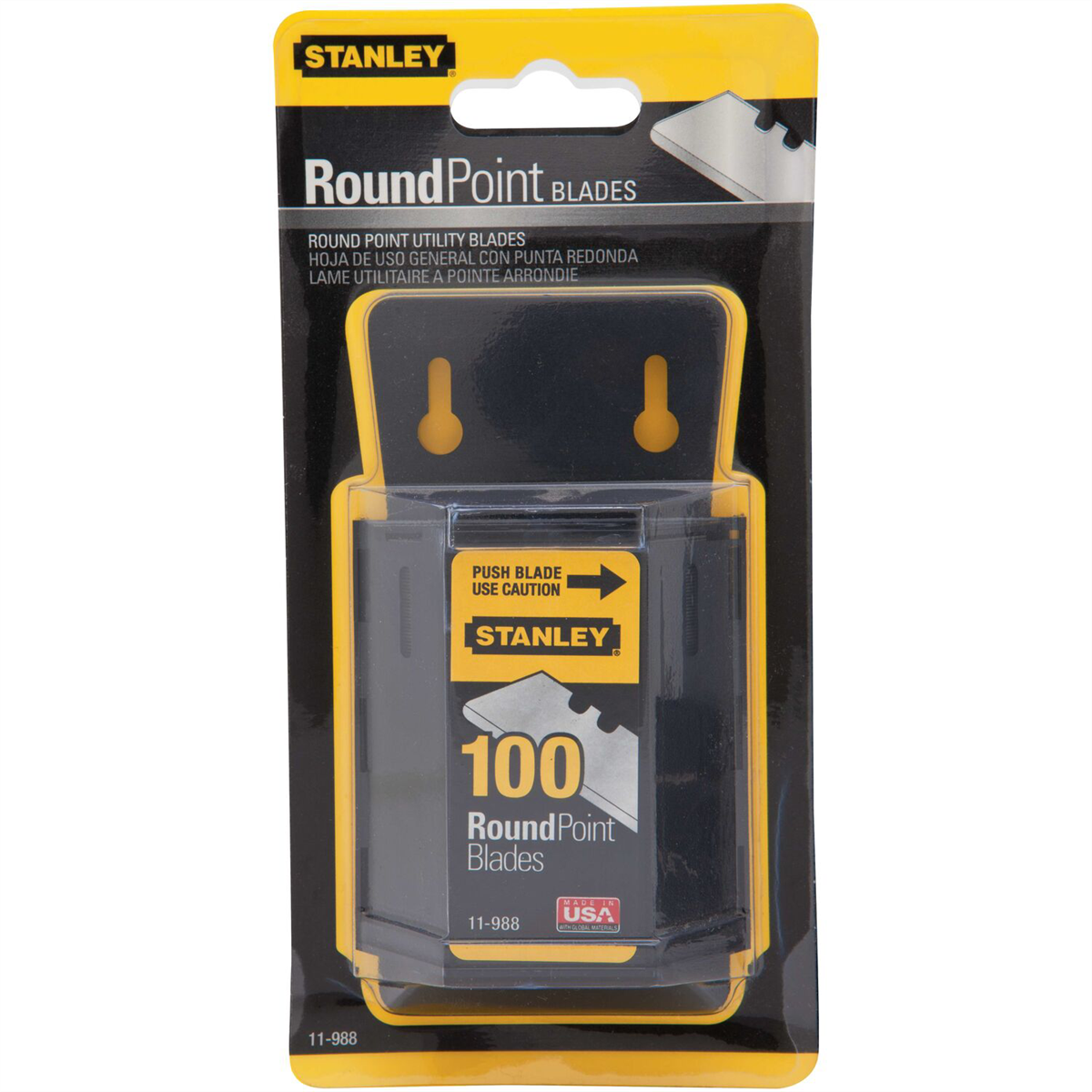 Irwin Industrial Round-Point Utility Blade (100 Pk)
