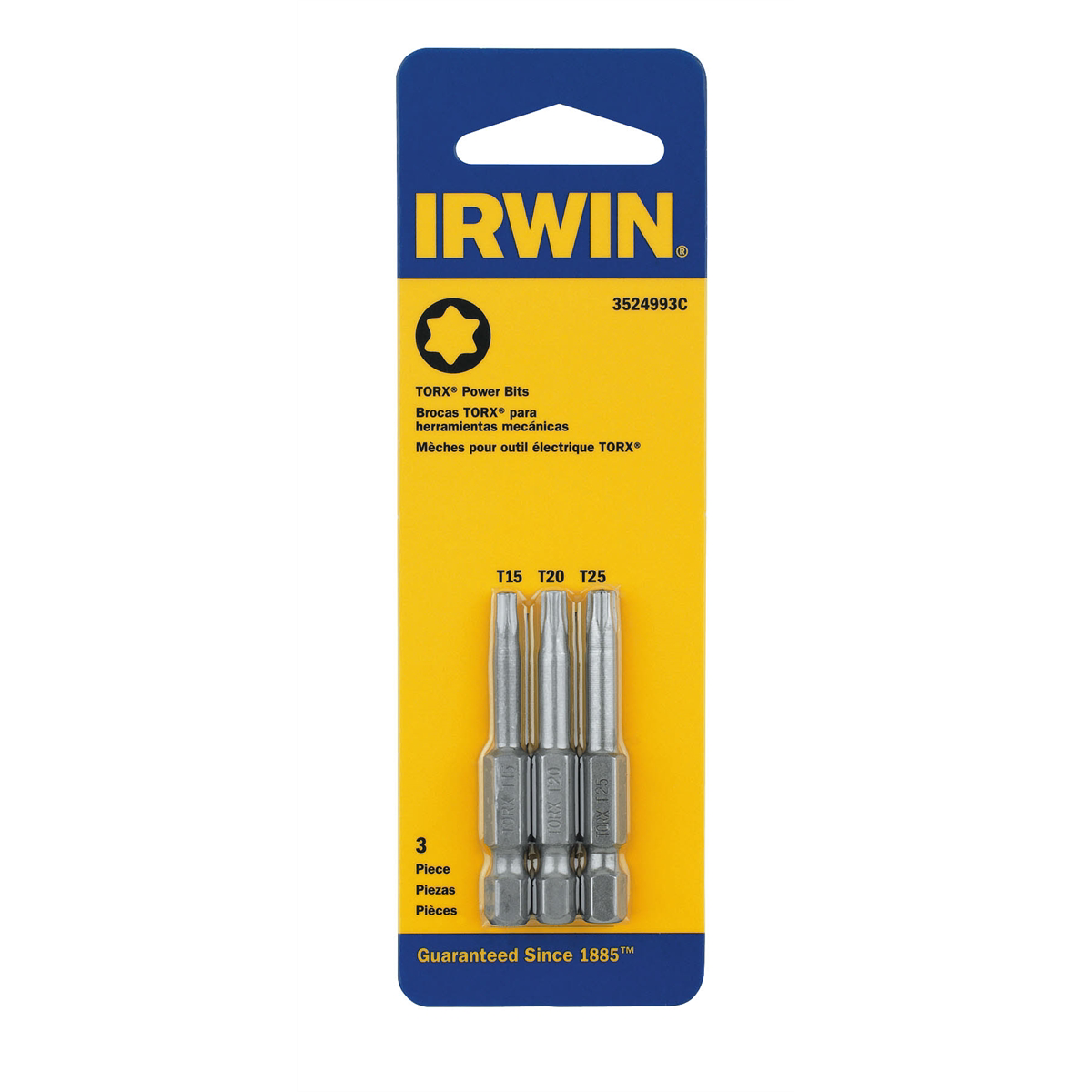 Irwin Industrial T15t20/t25 Power Bit 1-15/16