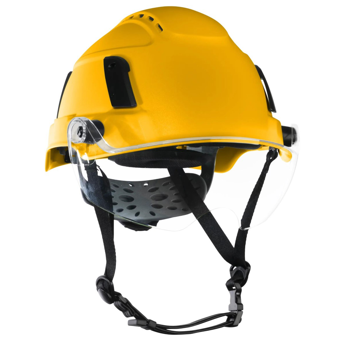 Jackson Safety Safety Helmet - Xs2-550v Series - Type 2+ - Vented - With Flip-up Visor - Yellow