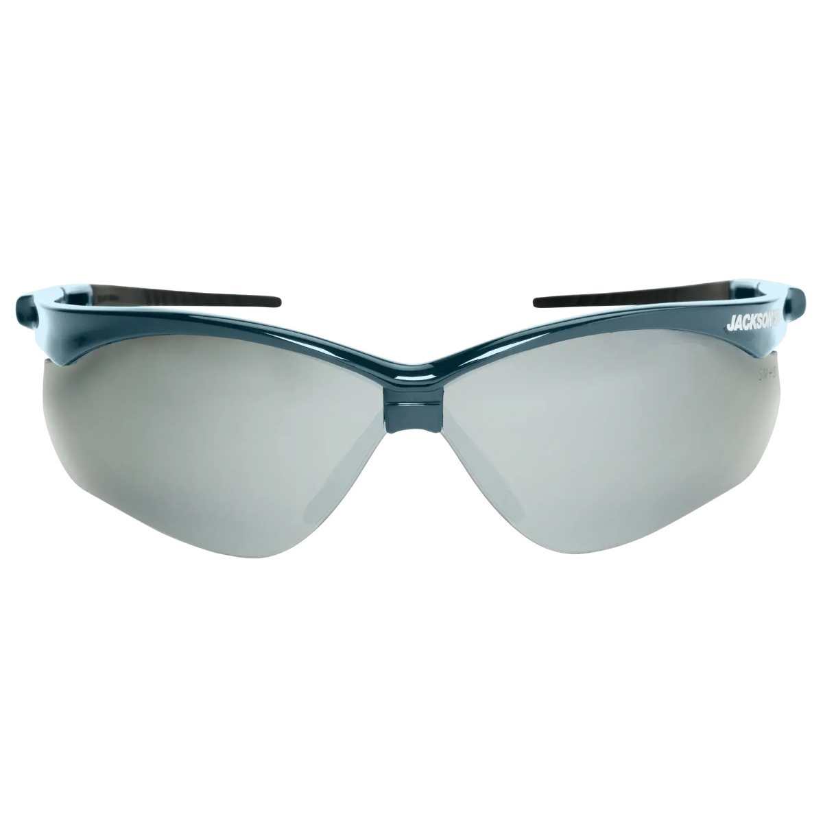 Jackson Safety Safety Glasses - SG Series - Smoke Lens - Metallic Blue Frame - STA-CLEAR Anti-Fog