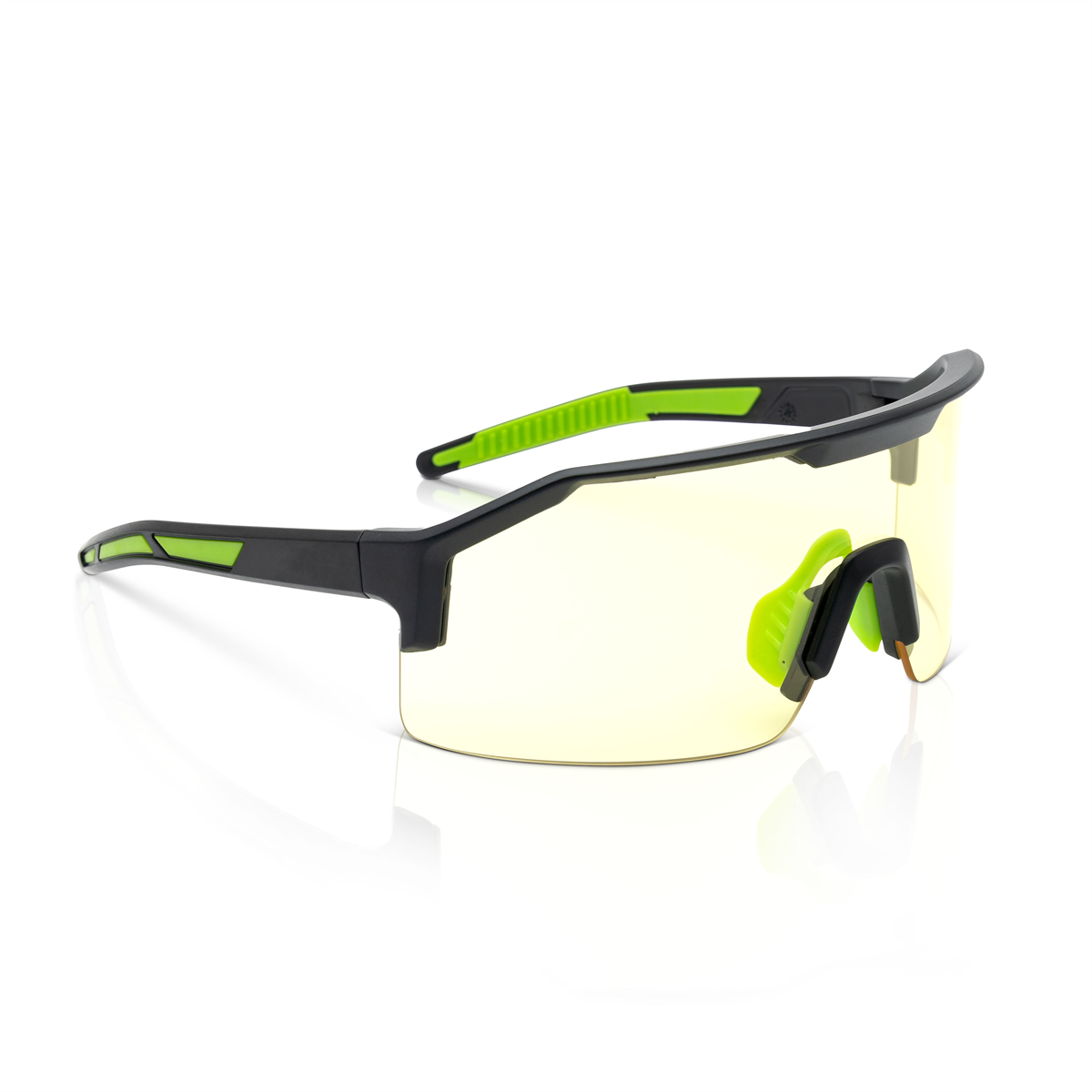 Jackson Safety Safety Glasses - MAXVIEW+ Series - Amber Lens - Black Frame - STA-CLEAR Anti-Fog