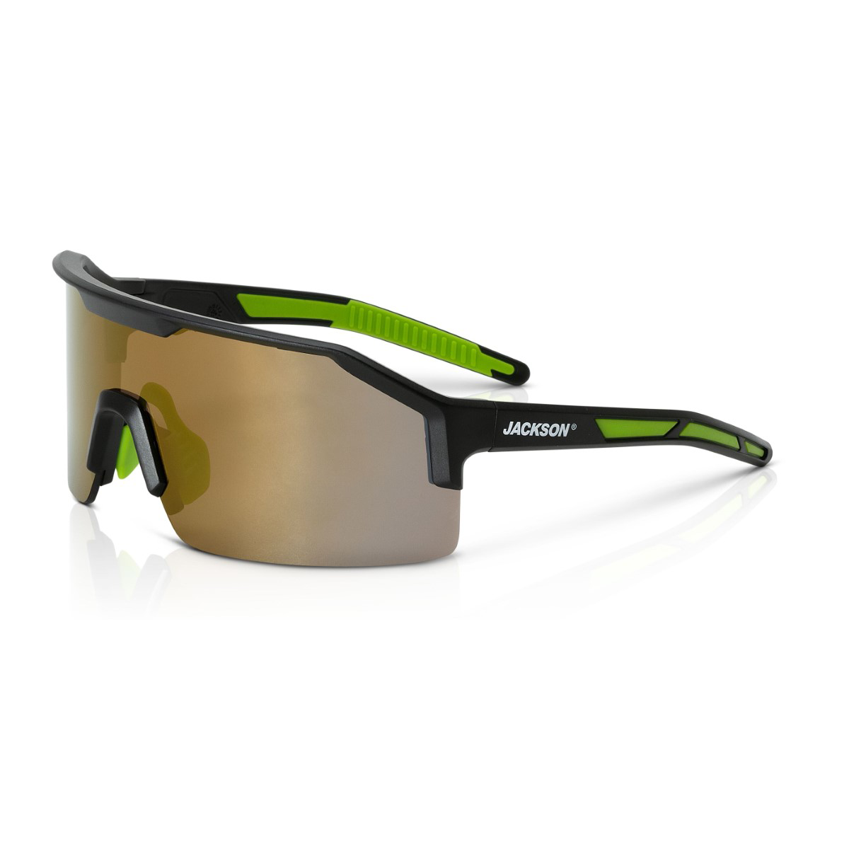 Jackson Safety Safety Glasses - MAXVIEW+ Series - Gold Mirror Lens - Black Frame - Hardcoat Anti-Scratch