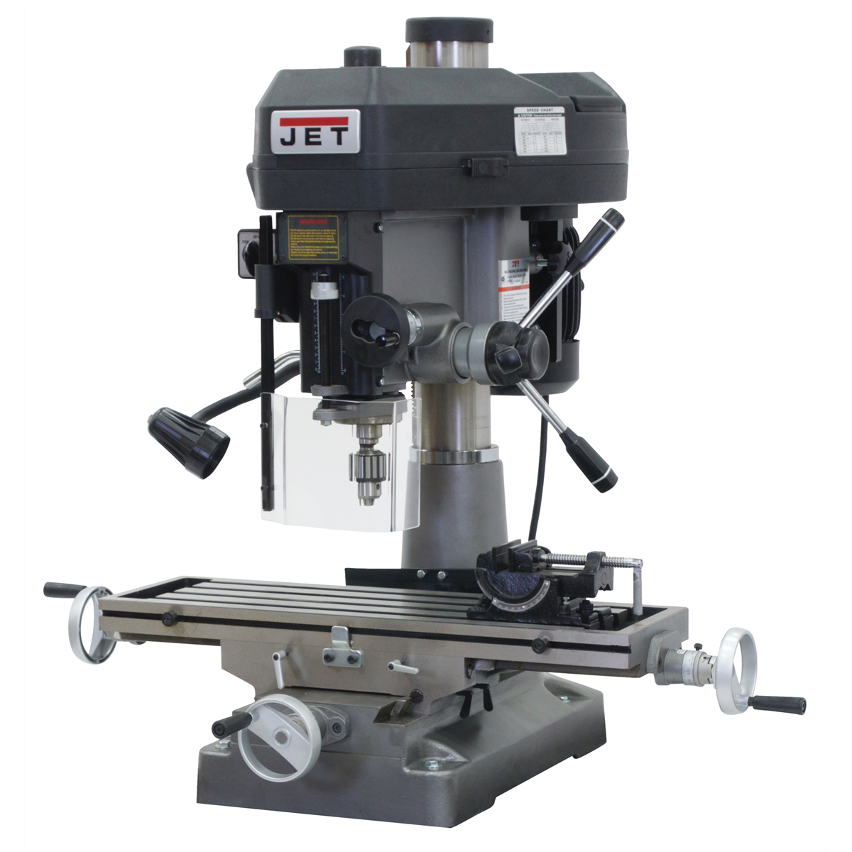 Jet Tools Jmd-18 Mill/drill With R-8 Taper 115/230v 1 Phase
