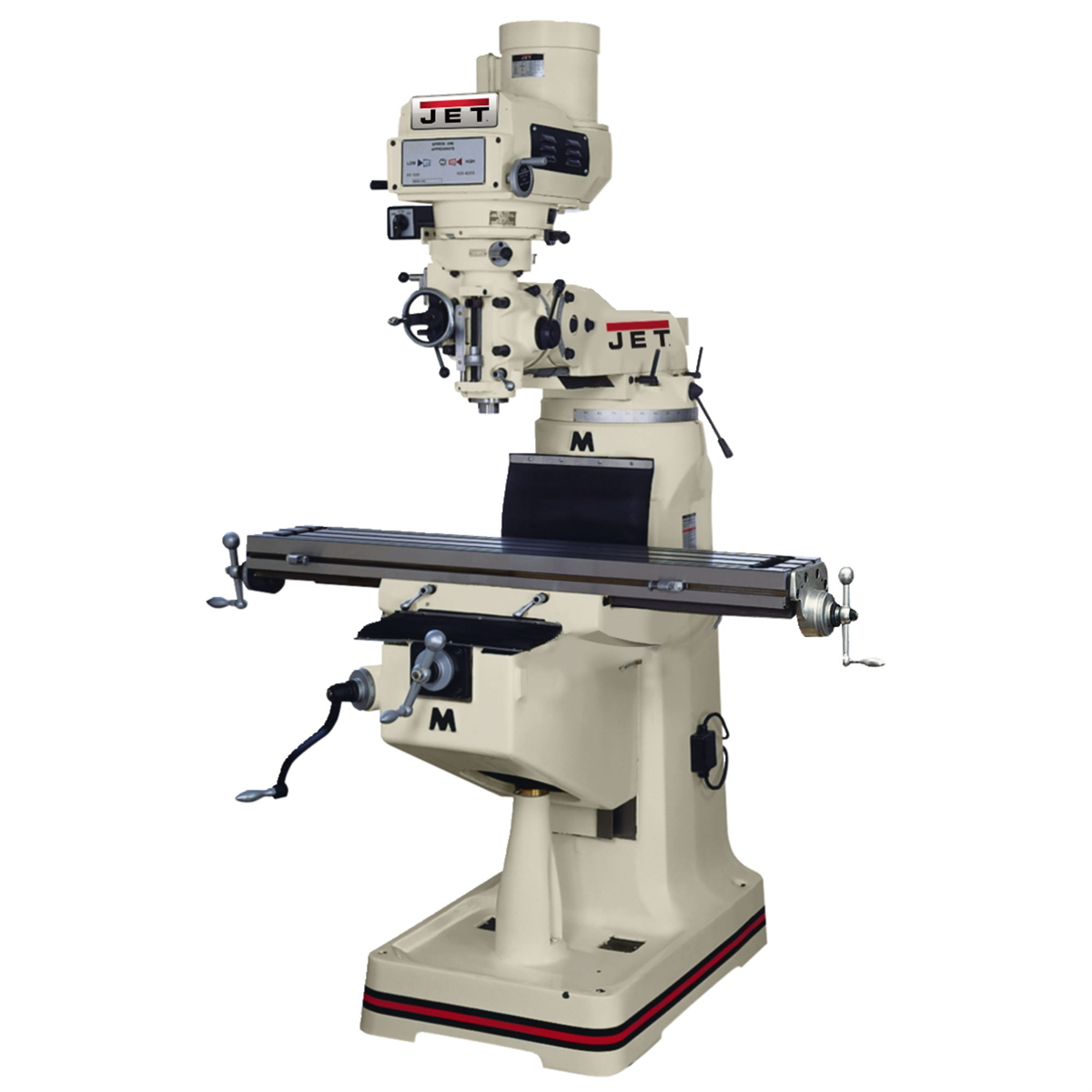 Jet Tools JTM1050 MIL W/DP700 DRO & PWRFEED