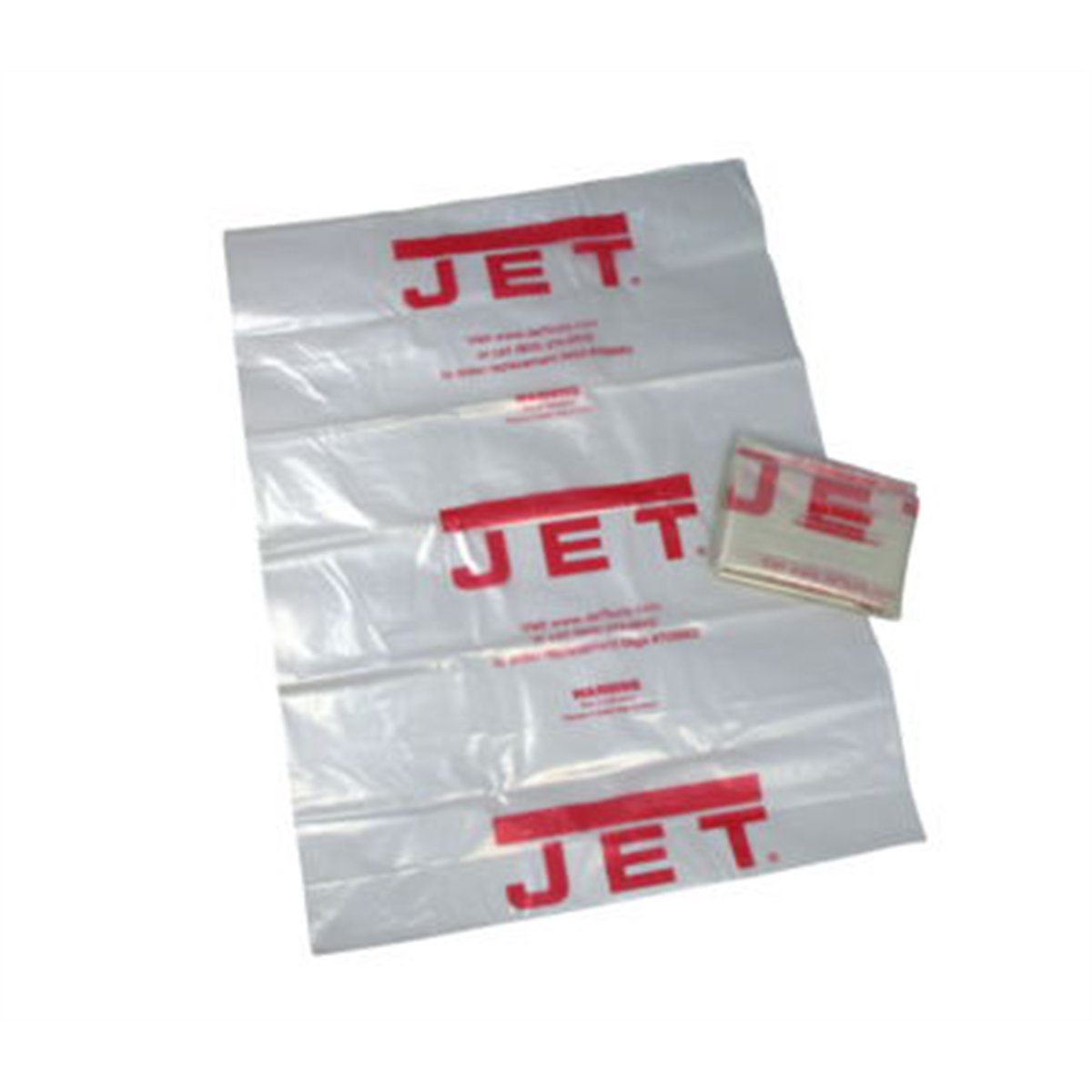 Jet Tools CLEAR PLASTIC BAG FOR CYCLONE CANISTER, ALL MO